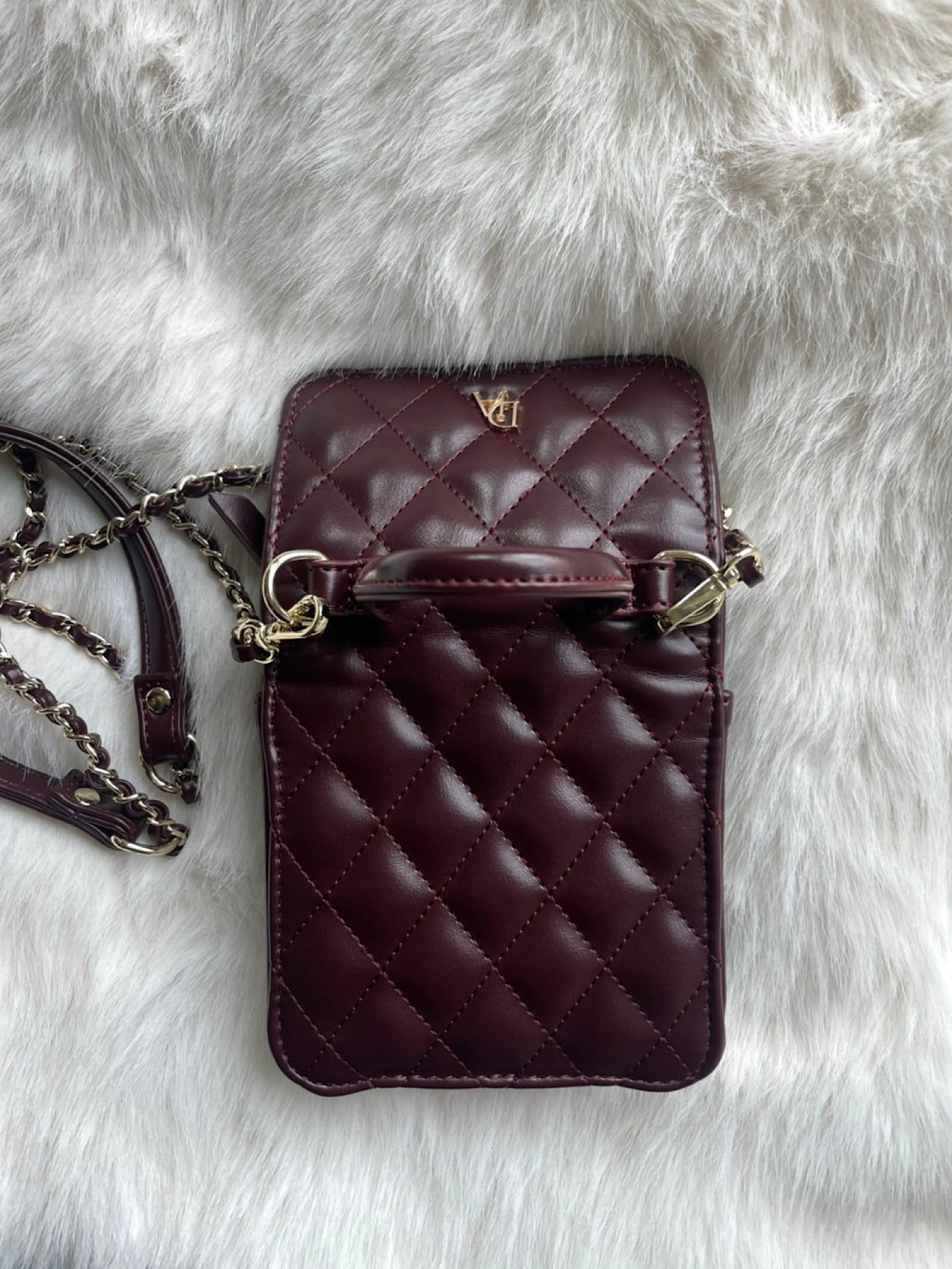 【予約】Quilted leather logo mini bag(11月下旬〜12月上旬発送予定)