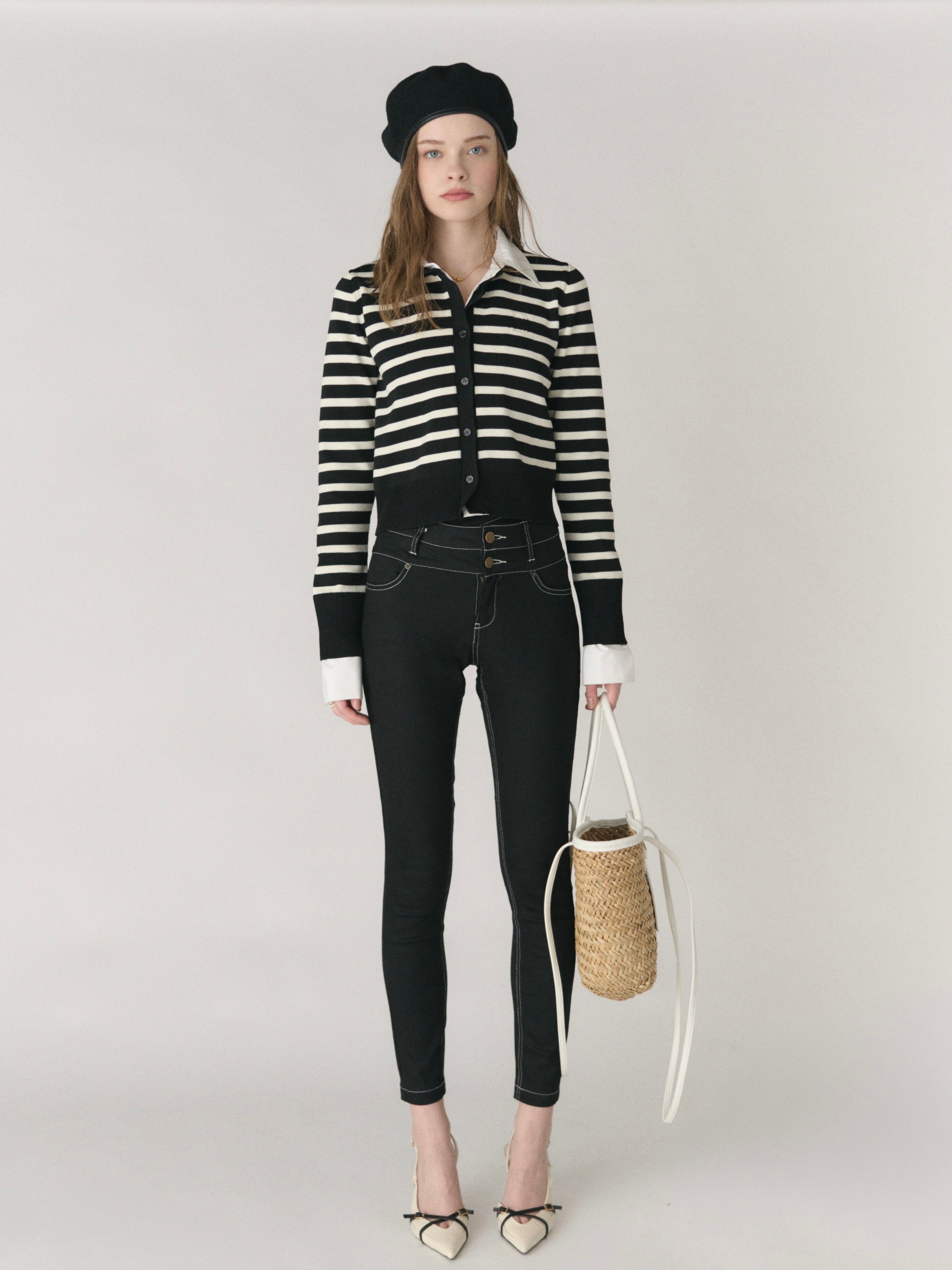 Shirts layered cardigan tops(SETUP着用可)