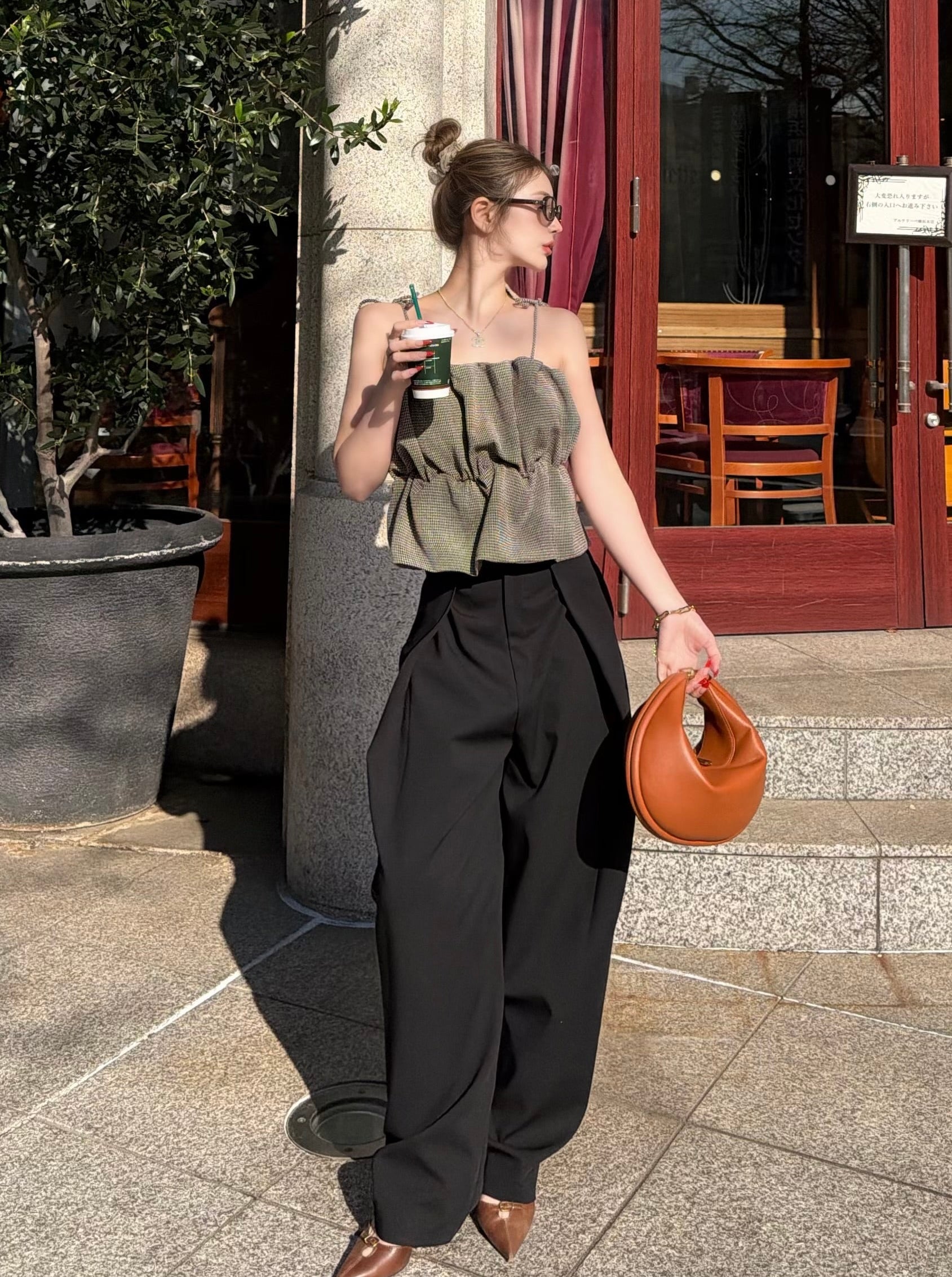 Tuck volume camisole with inner bra | DIANTÉ (ディアンテ)公式通販