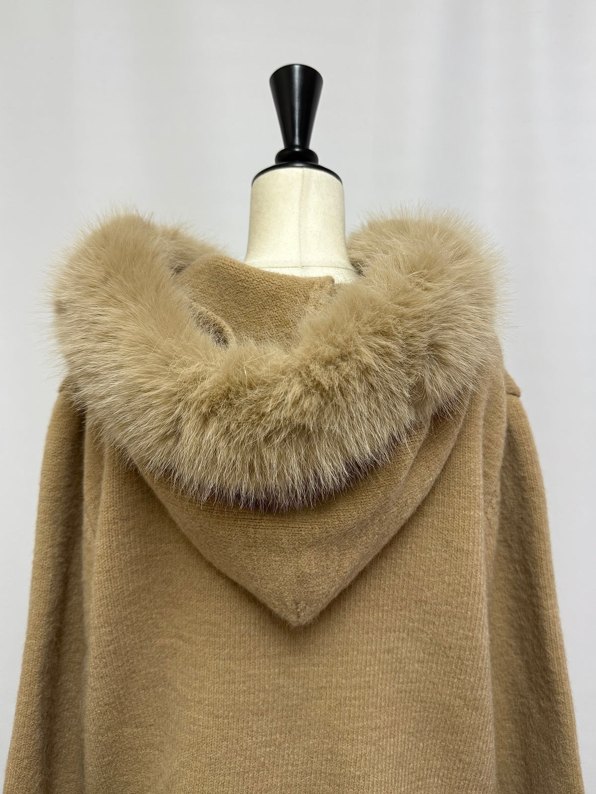 【予約】Volume fur ZIPUP knit hoodie(11月上旬発送予定)