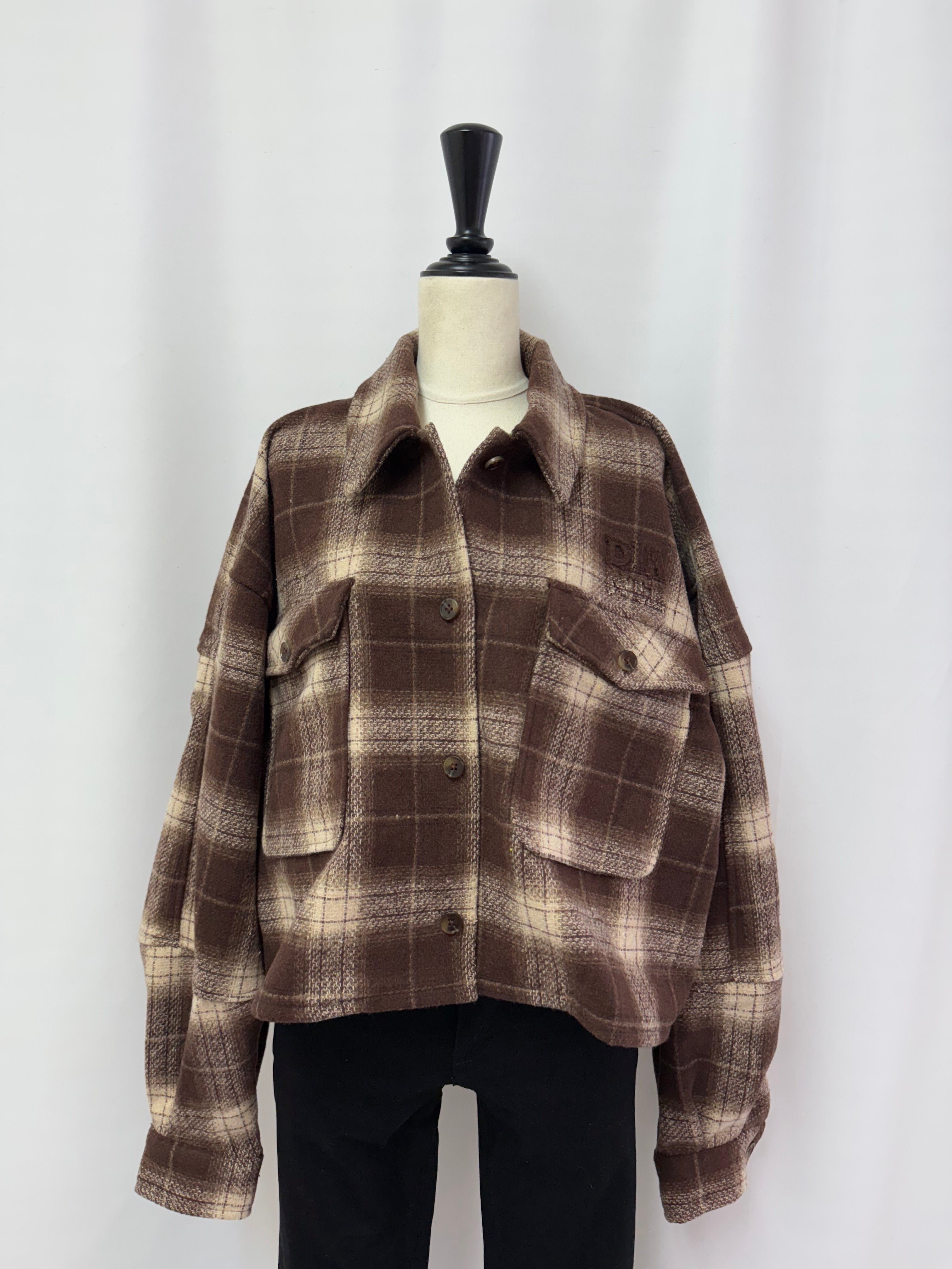 【予約】Big pocket flannel shirt/jacket(9月下旬発送予定)