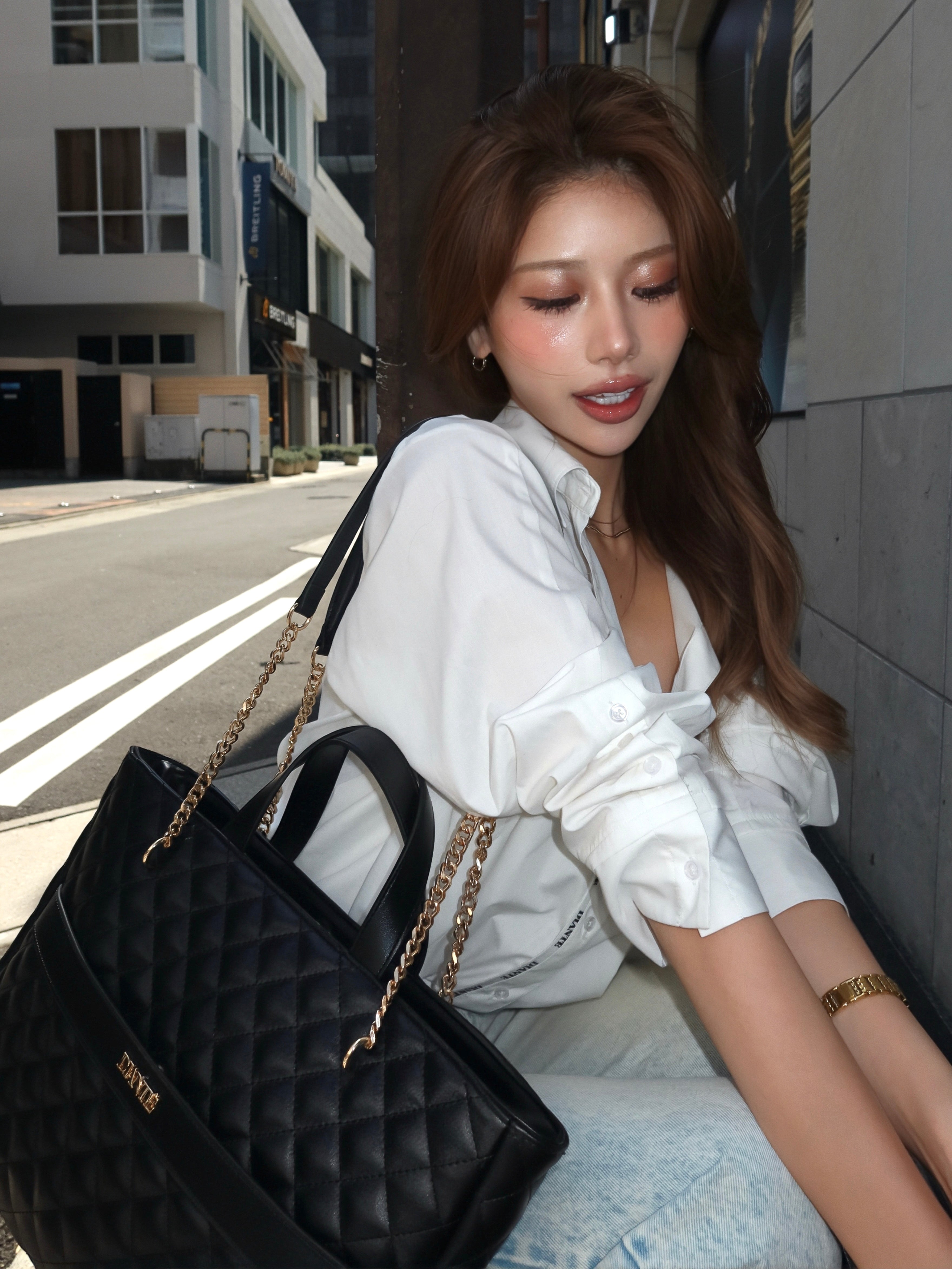 バッグ DIANTE QUILTED CHAIN UTILITY BAG Quilted chain utility bag | DIANTÉ (ディアンテ)公式通販サイト