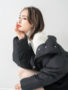 Stand neck down jacket