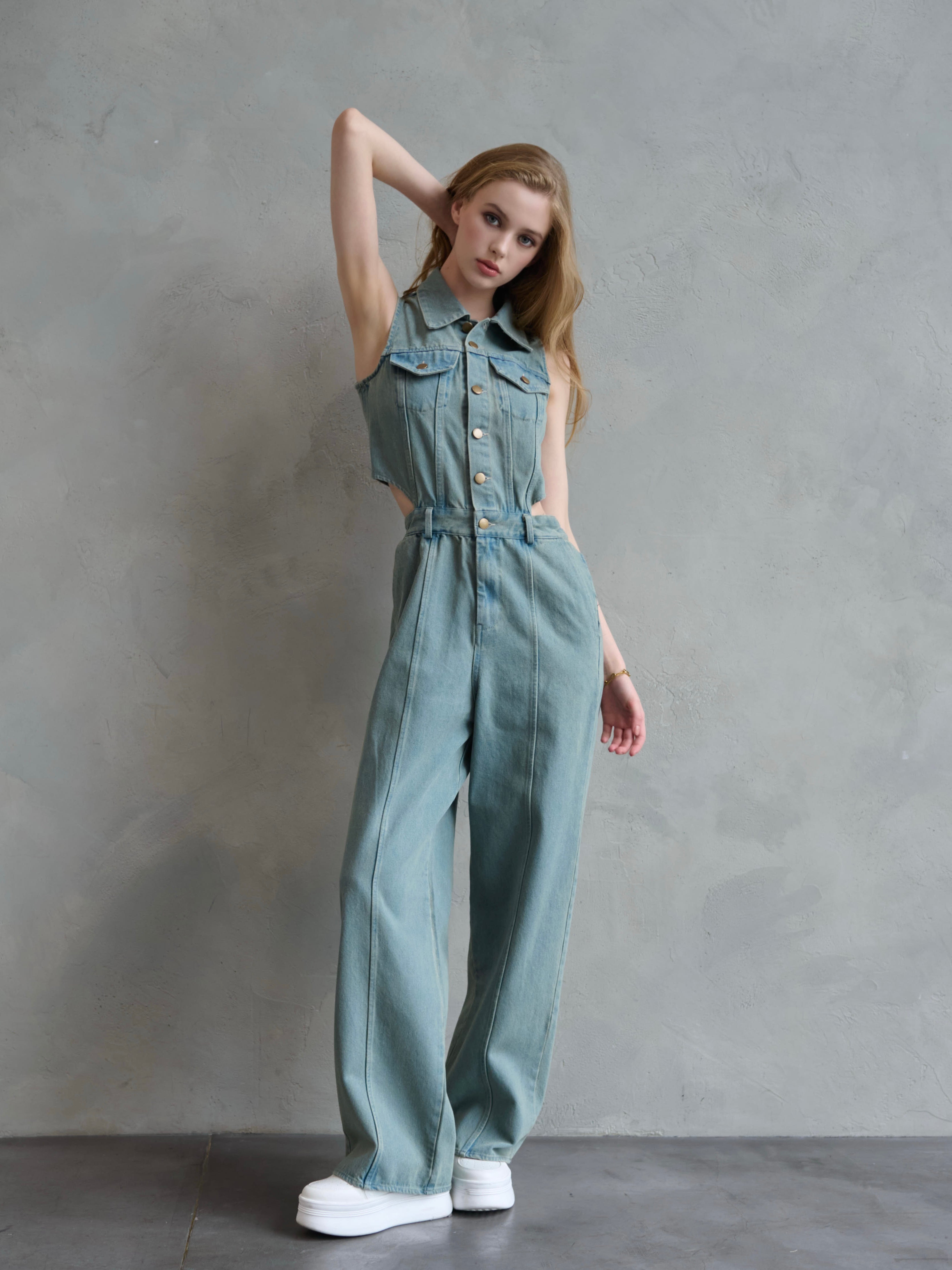 Side open denim all in one | DIANTÉ (ディアンテ)公式通販サイト