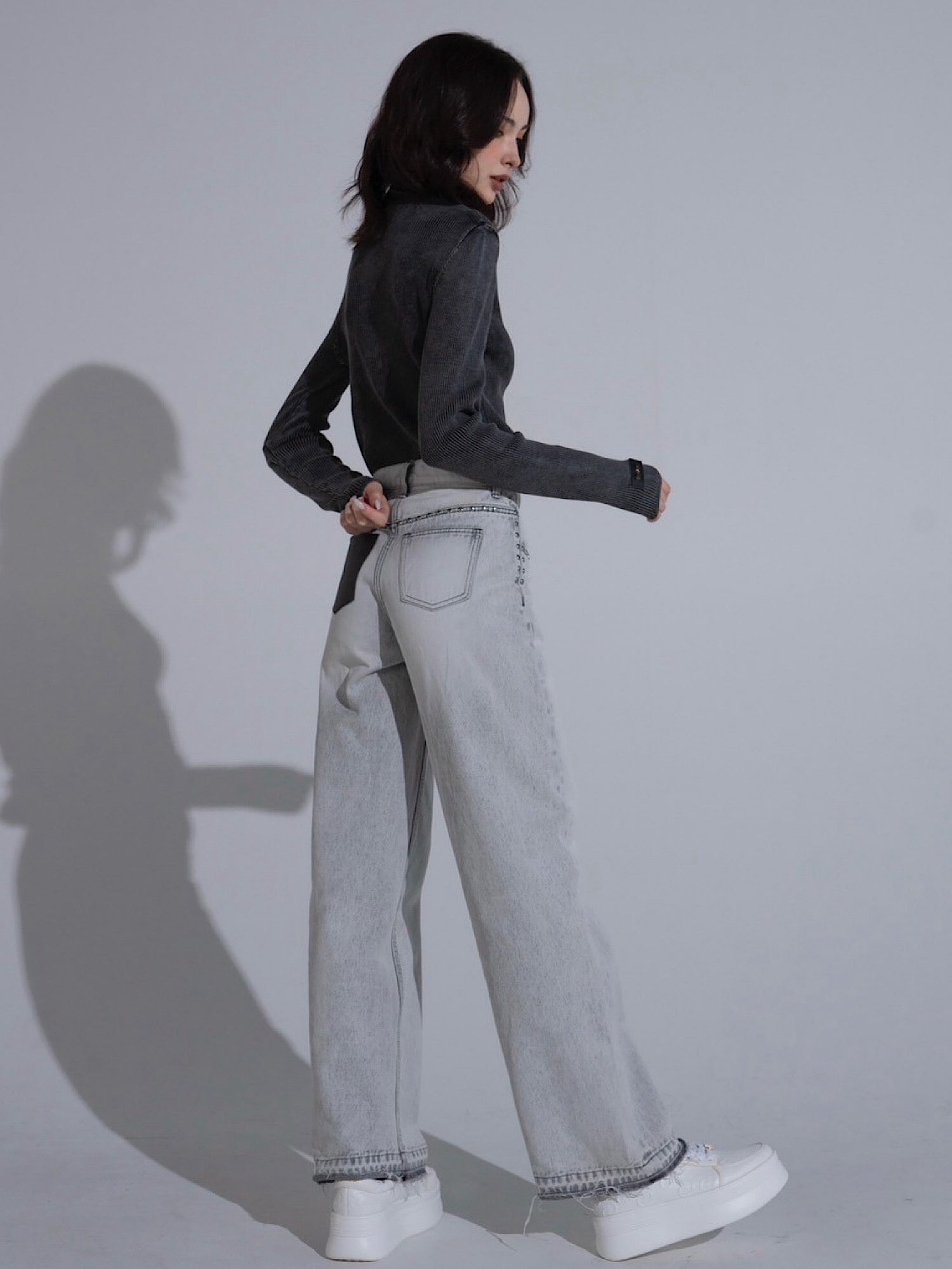 【予約】Rivet design loose denim(10月下旬〜11月上旬発送予定)