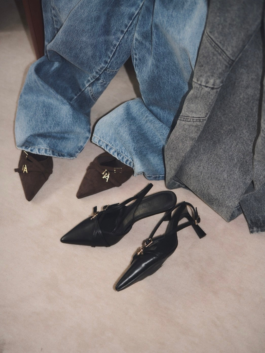 【予約】Double strap pumps(9月下旬発送予定)