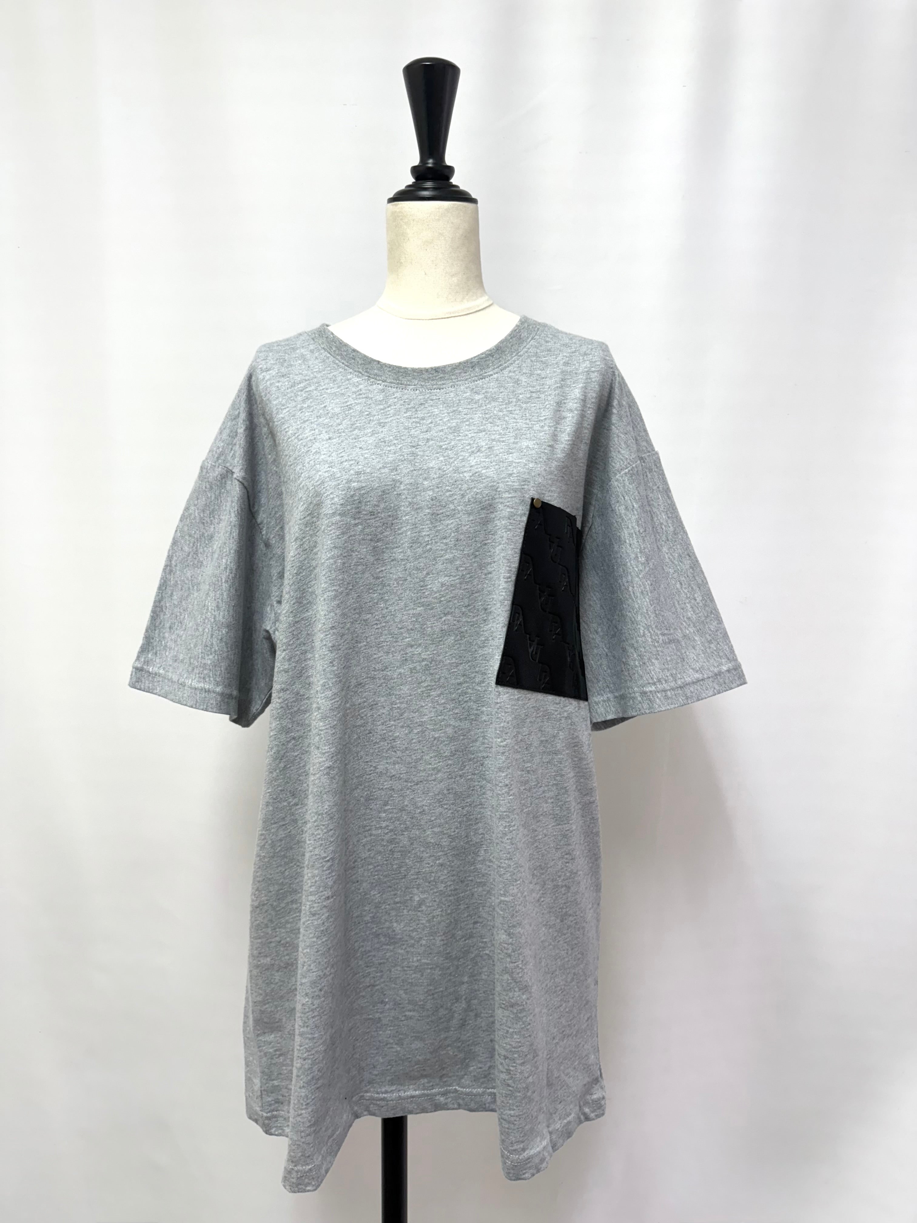【予約】Leather pocket over Tee(6月下旬発送予定)