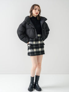 Shaggy mini skirt (SET UP着用可）