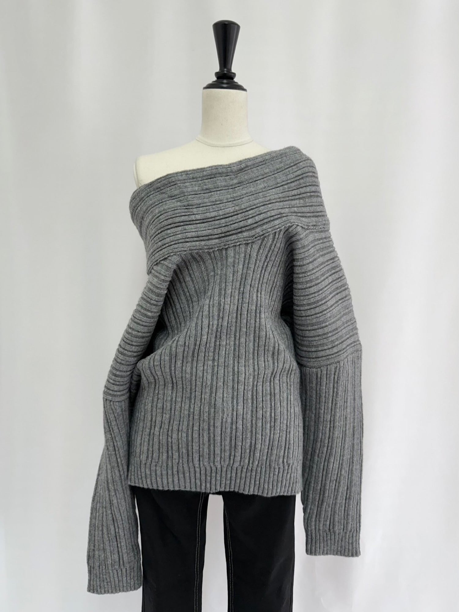 Random rib off shoulder knit | DIANTÉ (ディアンテ)公式通販サイト