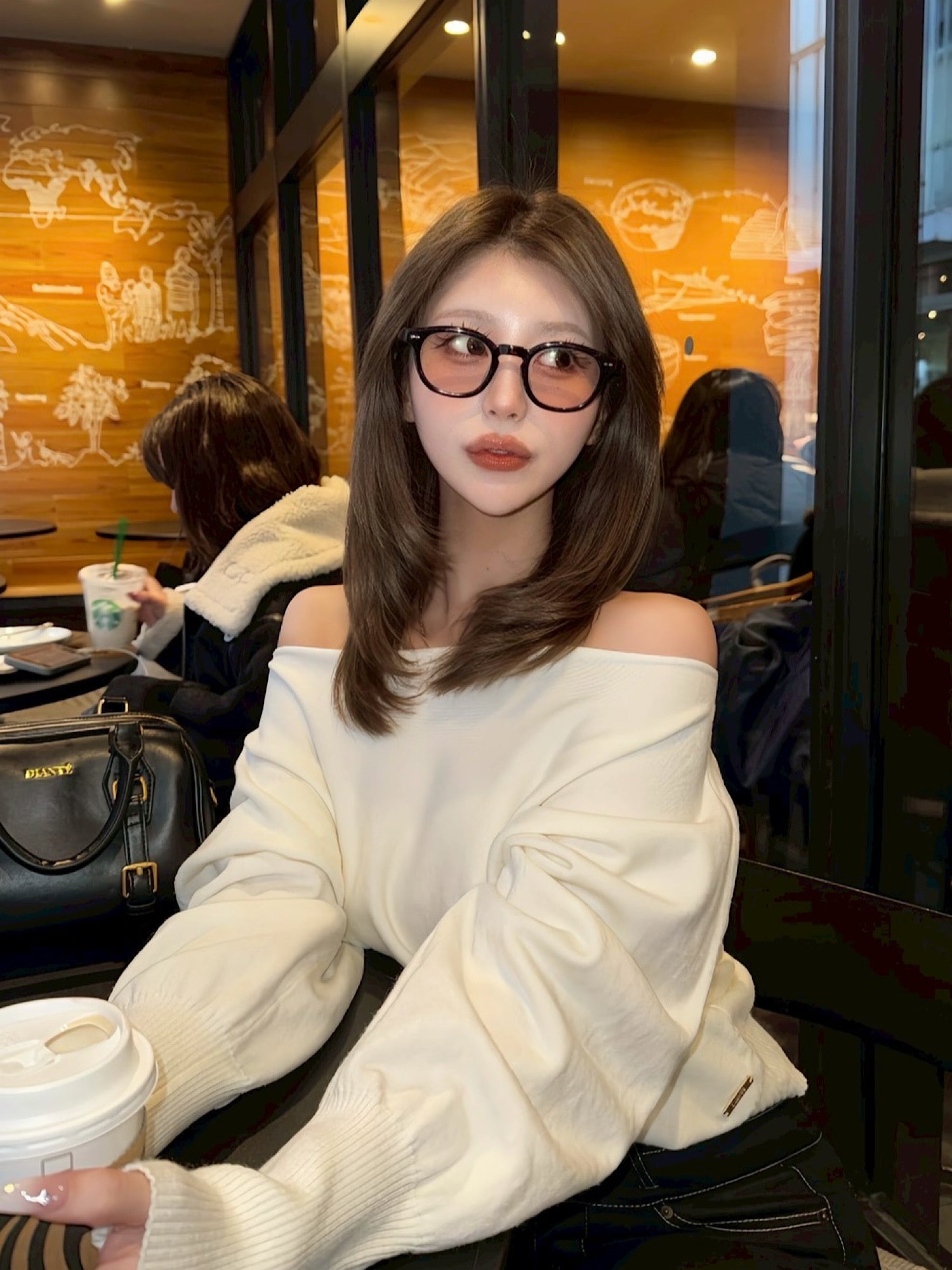 loose off shoulder knit tops | DIANTÉ (ディアンテ)公式通販サイト