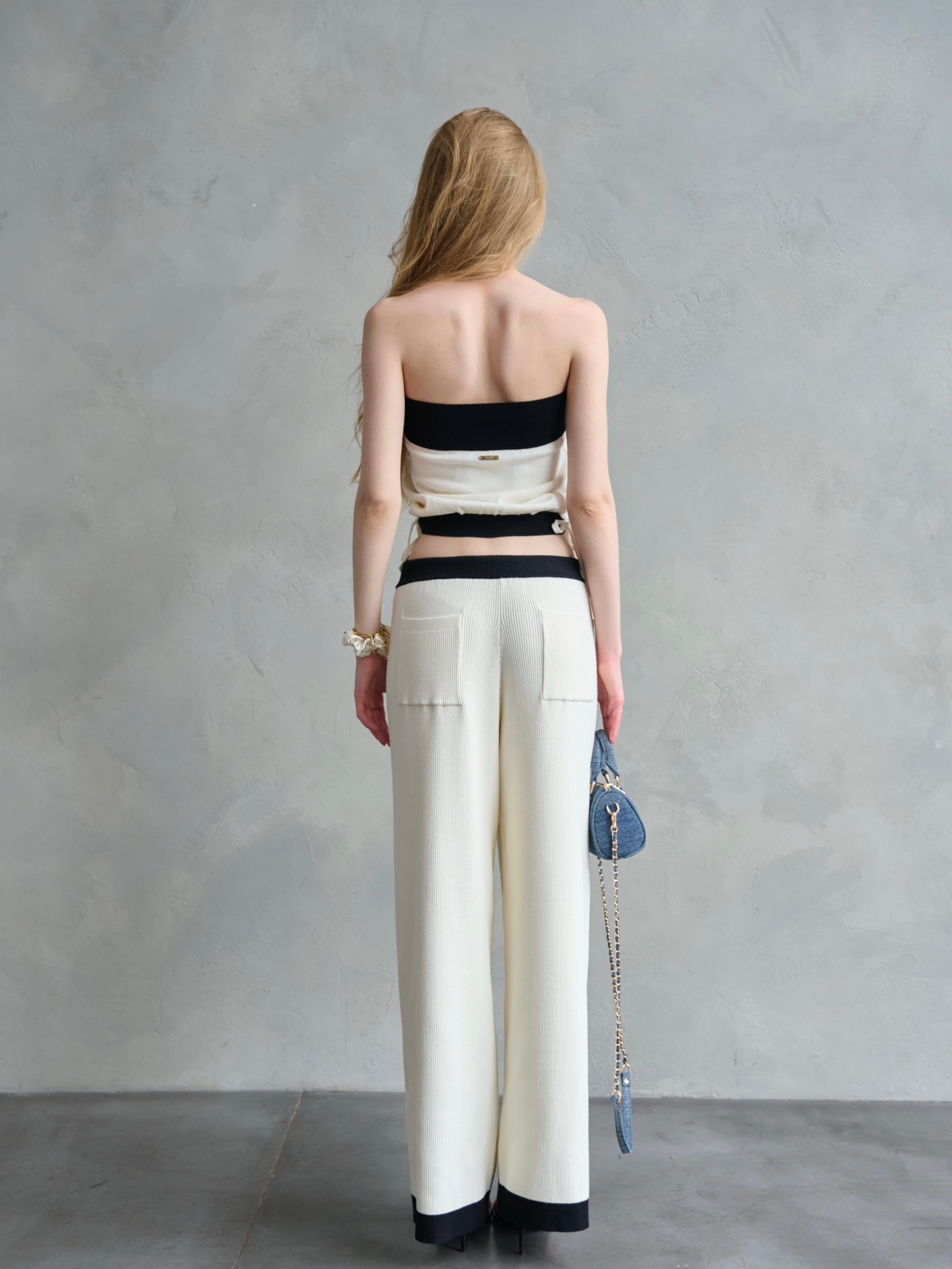 Bulky knit loose pants | DIANTÉ (ディアンテ)公式通販サイト