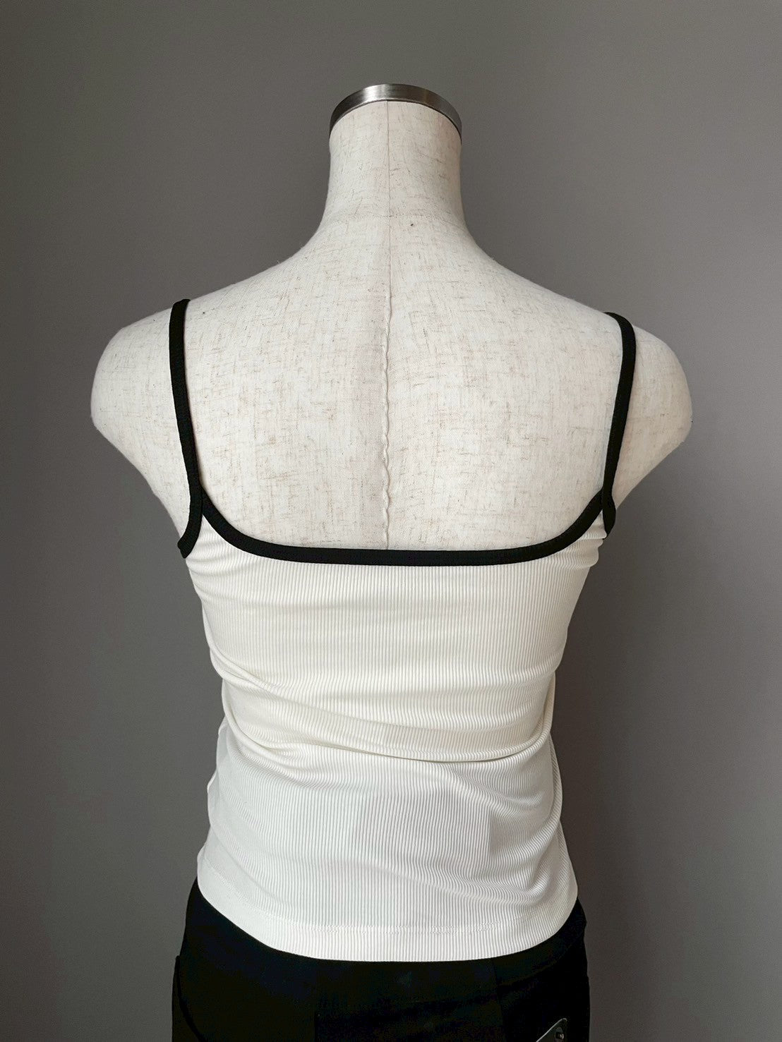 Bicolor compact camisole
