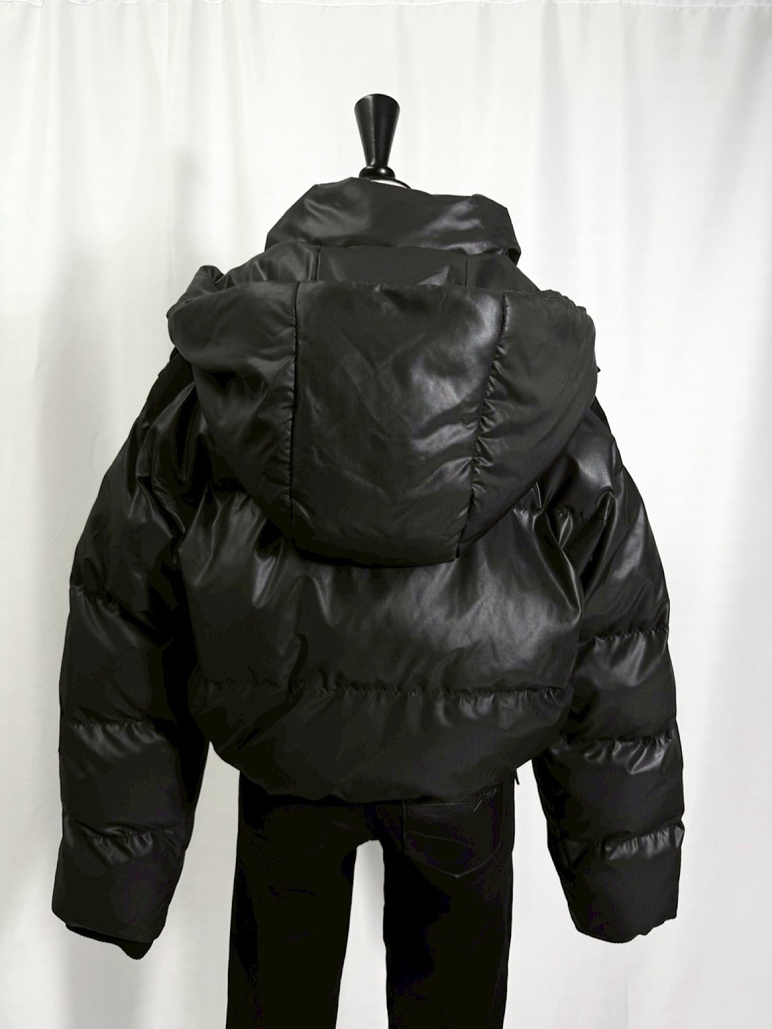 Luster hoodie eco down jacket