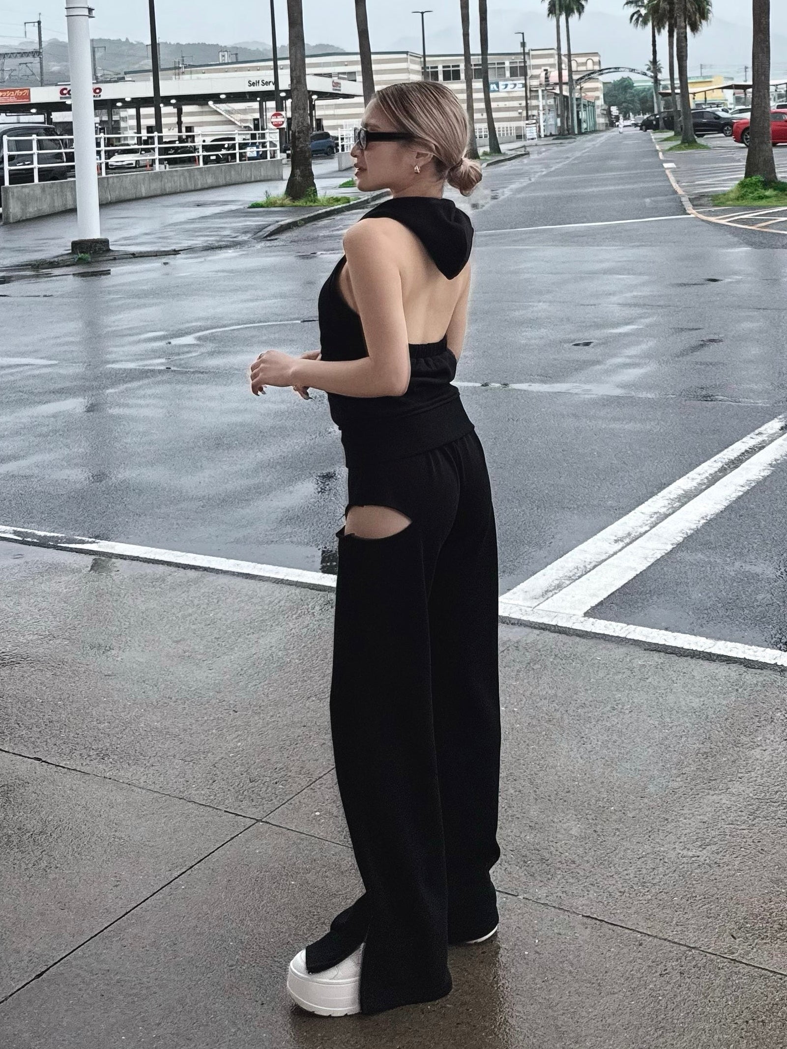 Sleeveless zip up sweat hoodie | DIANTÉ (ディアンテ)公式通販サイト