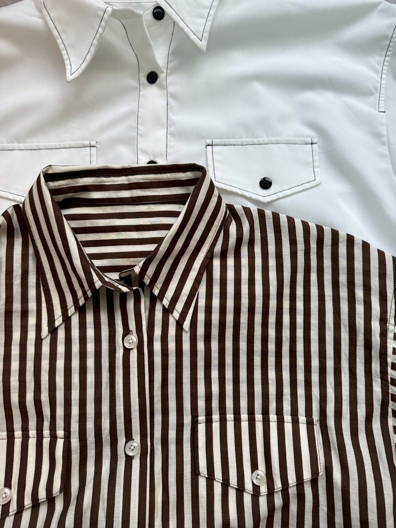 【予約】Roll sleeve loose shirts(9月上旬〜中旬発送予定)