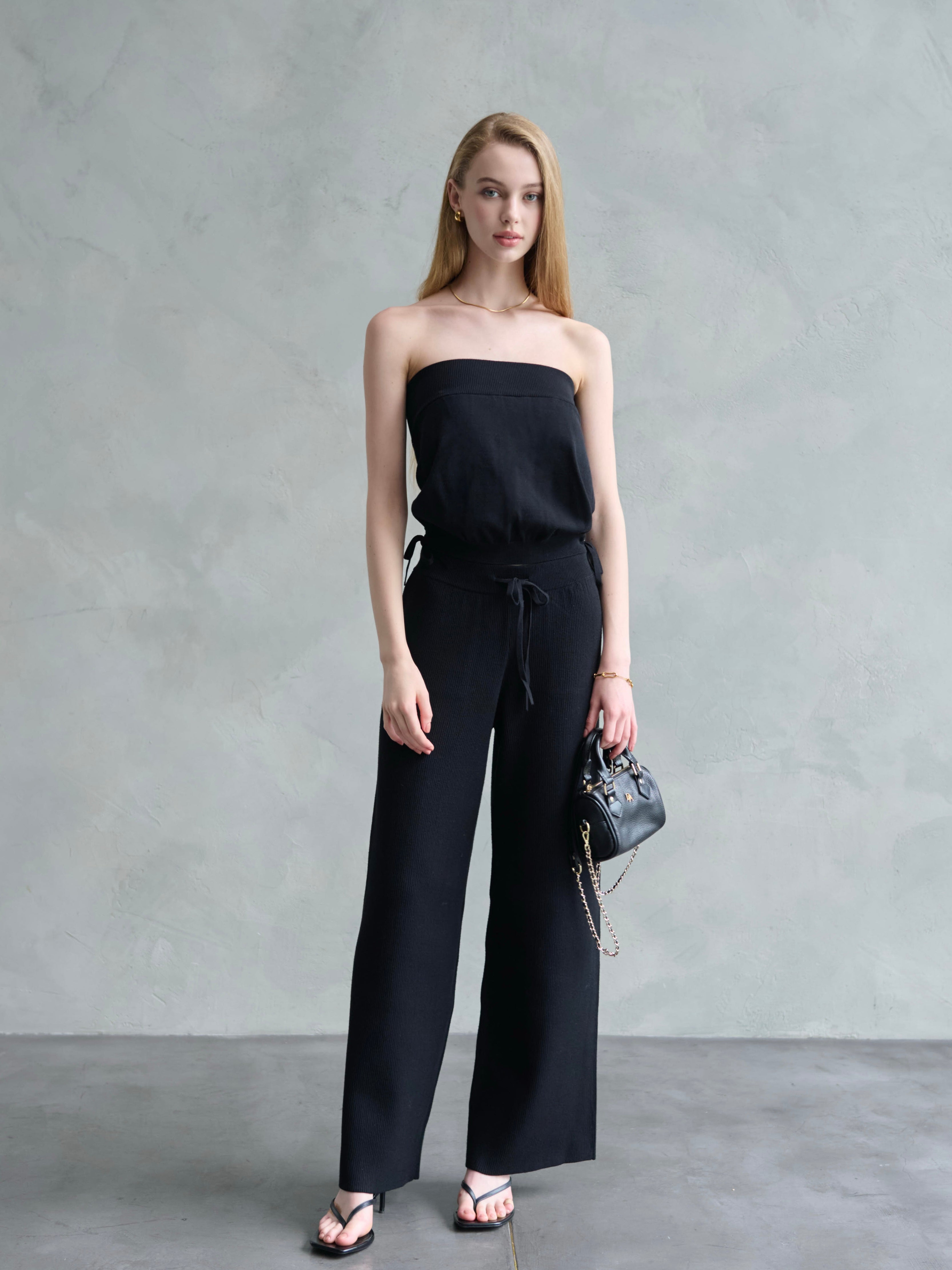 Bulky knit loose pants | DIANTÉ (ディアンテ)公式通販サイト