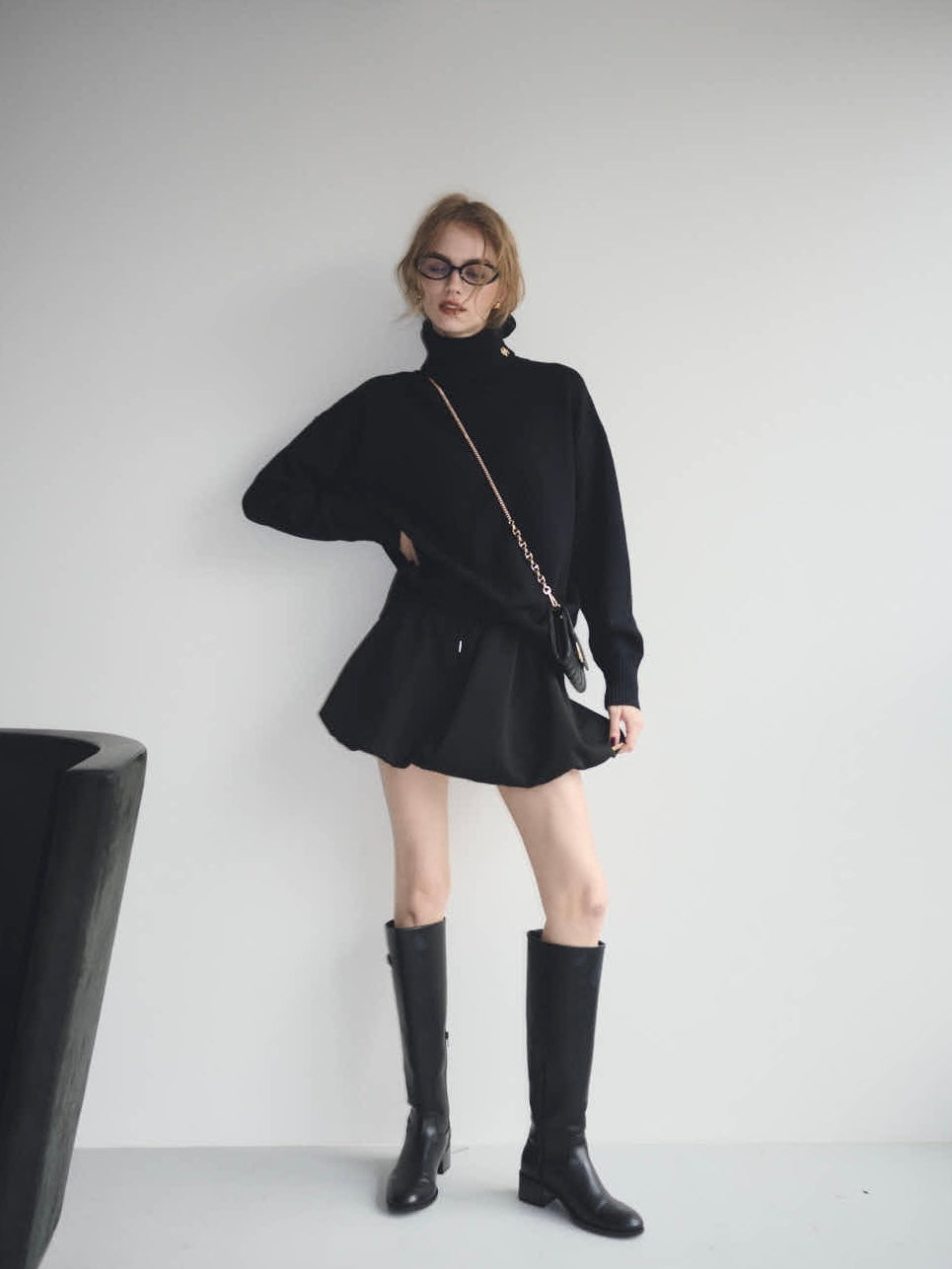 Metal plate long boots