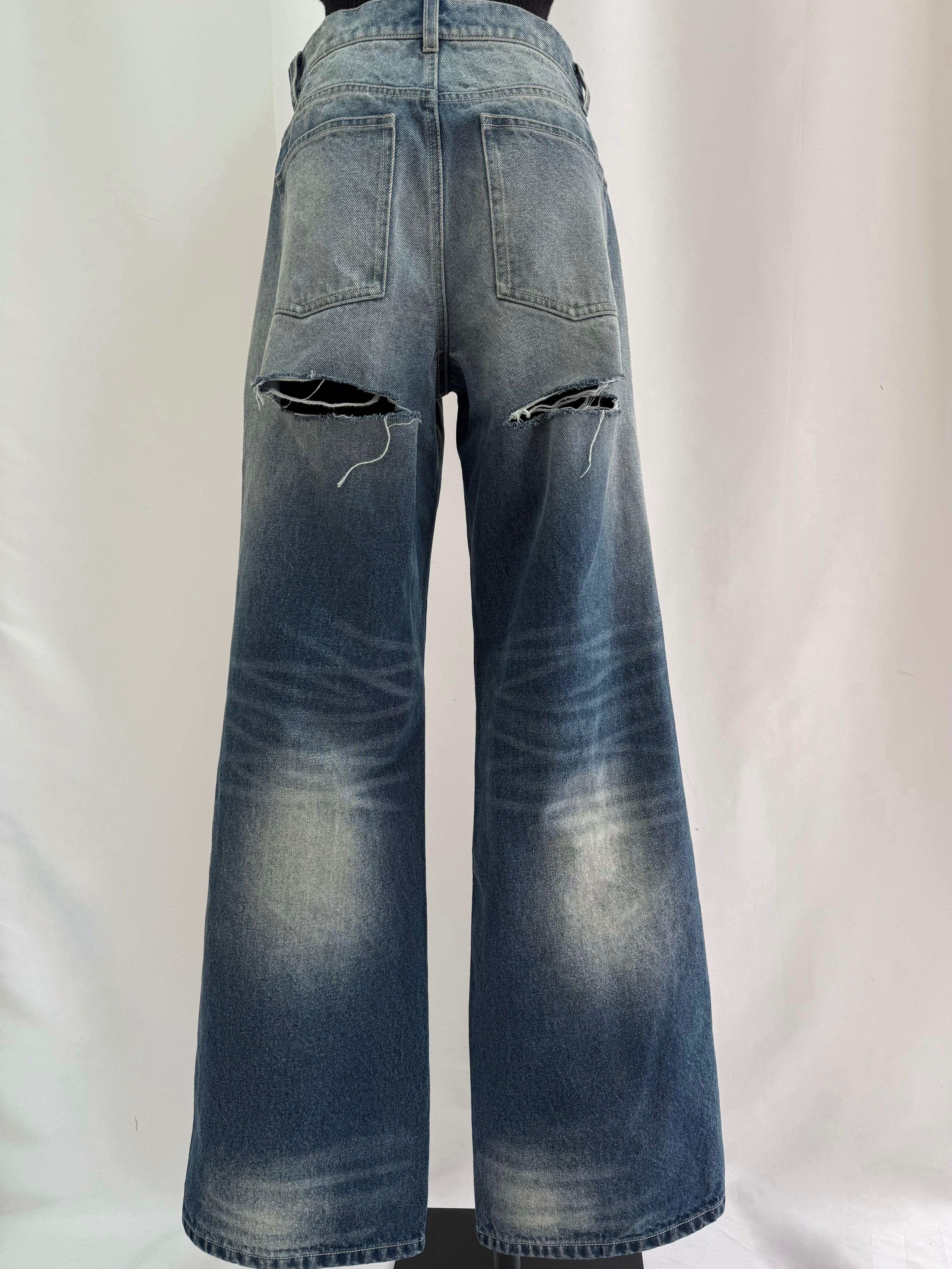 Back damage loose denim | DIANTÉ (ディアンテ)公式通販サイト