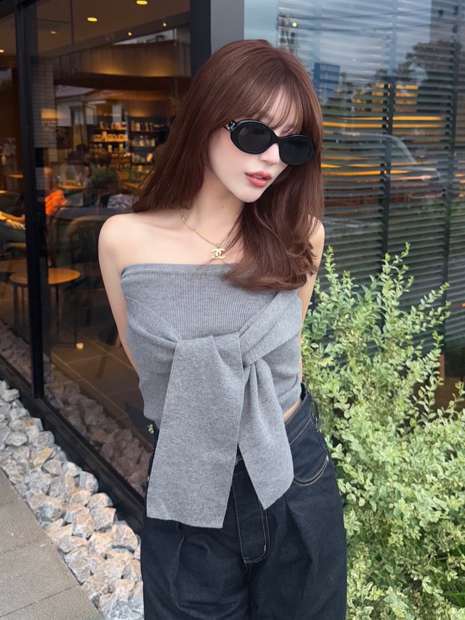 Tie front baretop