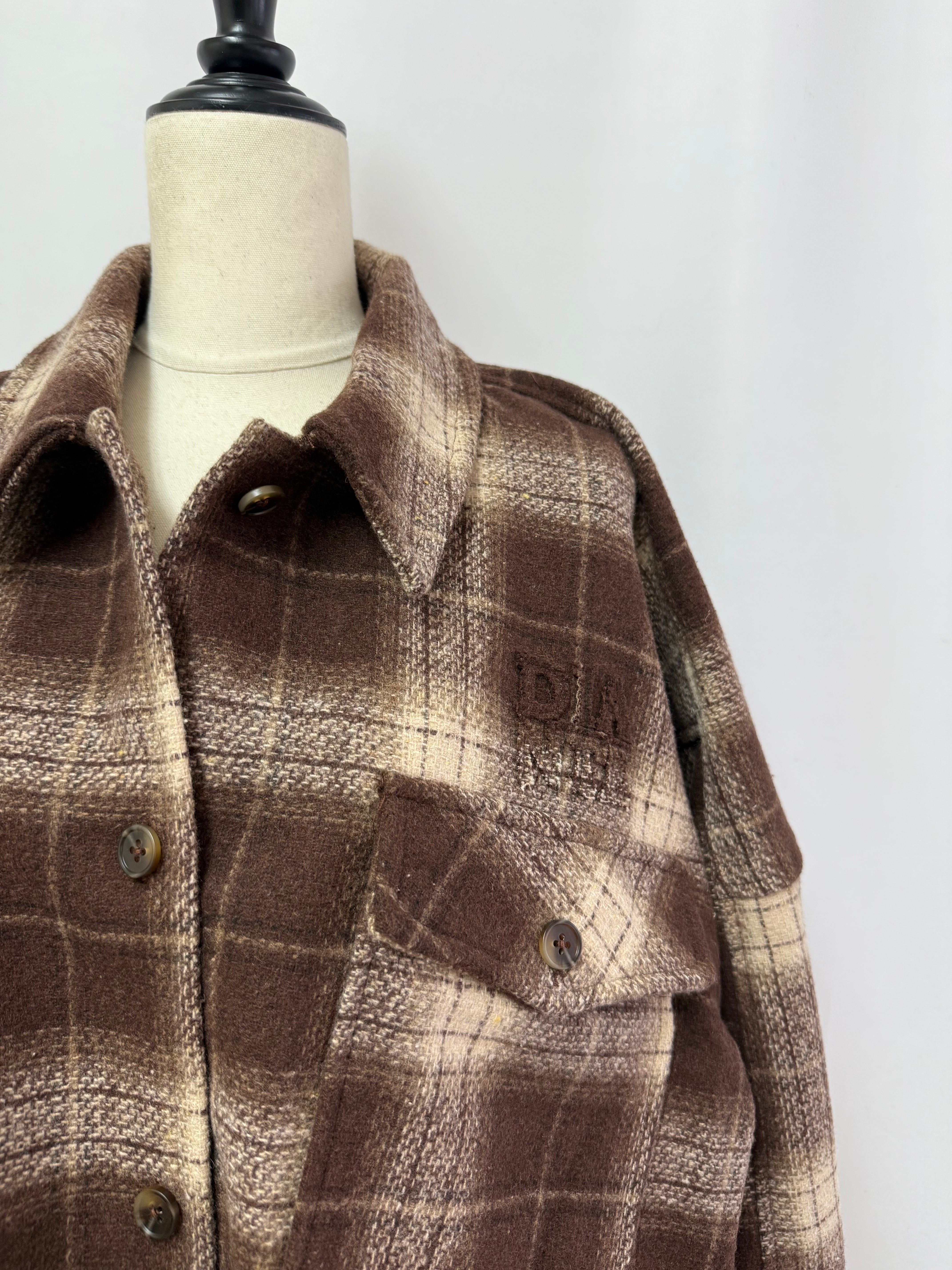 【予約】Big pocket flannel shirt/jacket(9月下旬発送予定)