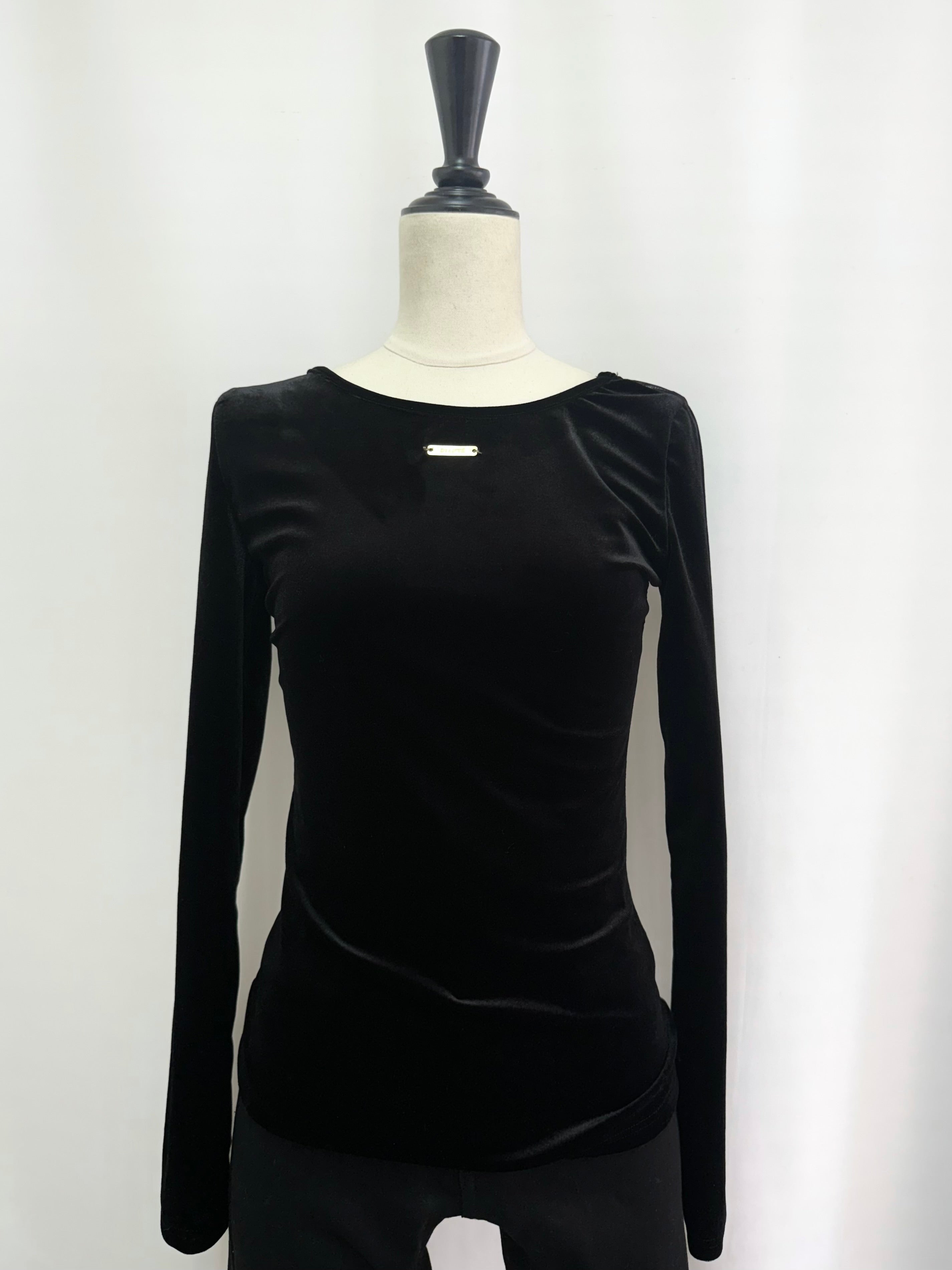 【予約】Back sheer velor tops(9月上旬発送予定)