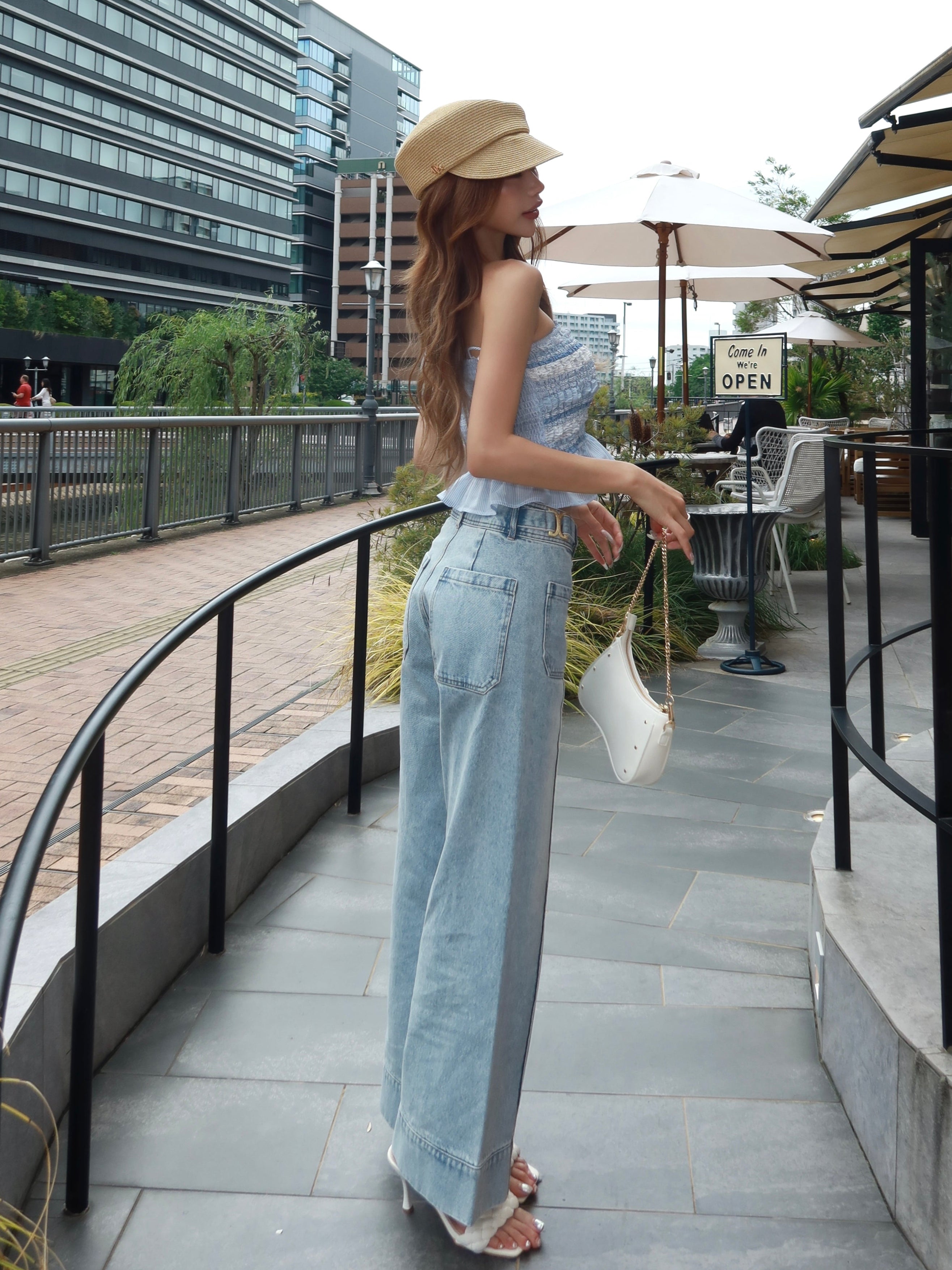 Waist design loose denim | DIANTÉ (ディアンテ)公式通販サイト