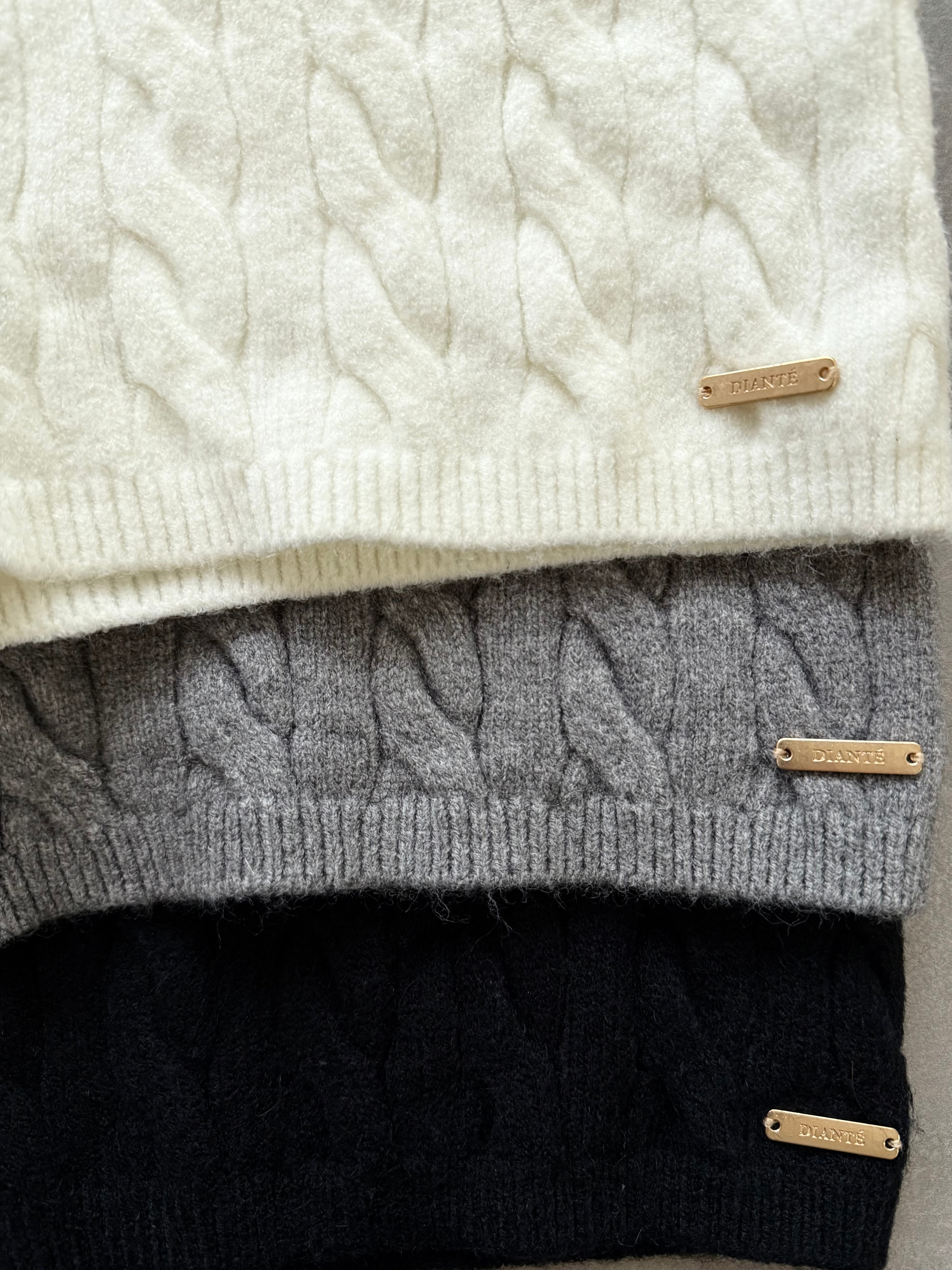 【予約】Cable skipper knit✕Knit shorts SET UP(1月下旬〜2月上旬発送予定)