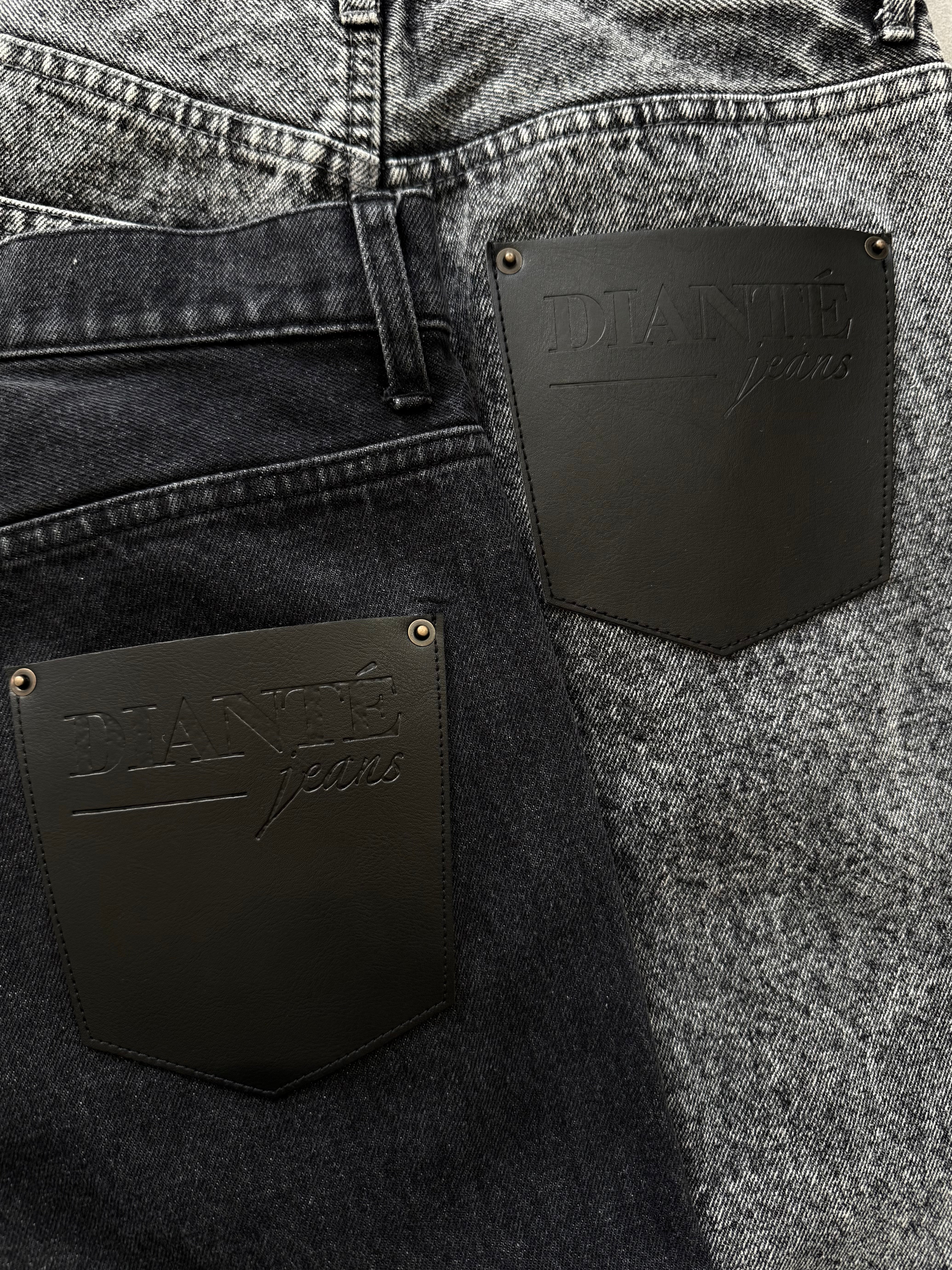 Curve pattern loose fit denim | DIANTÉ (ディアンテ)公式通販サイト