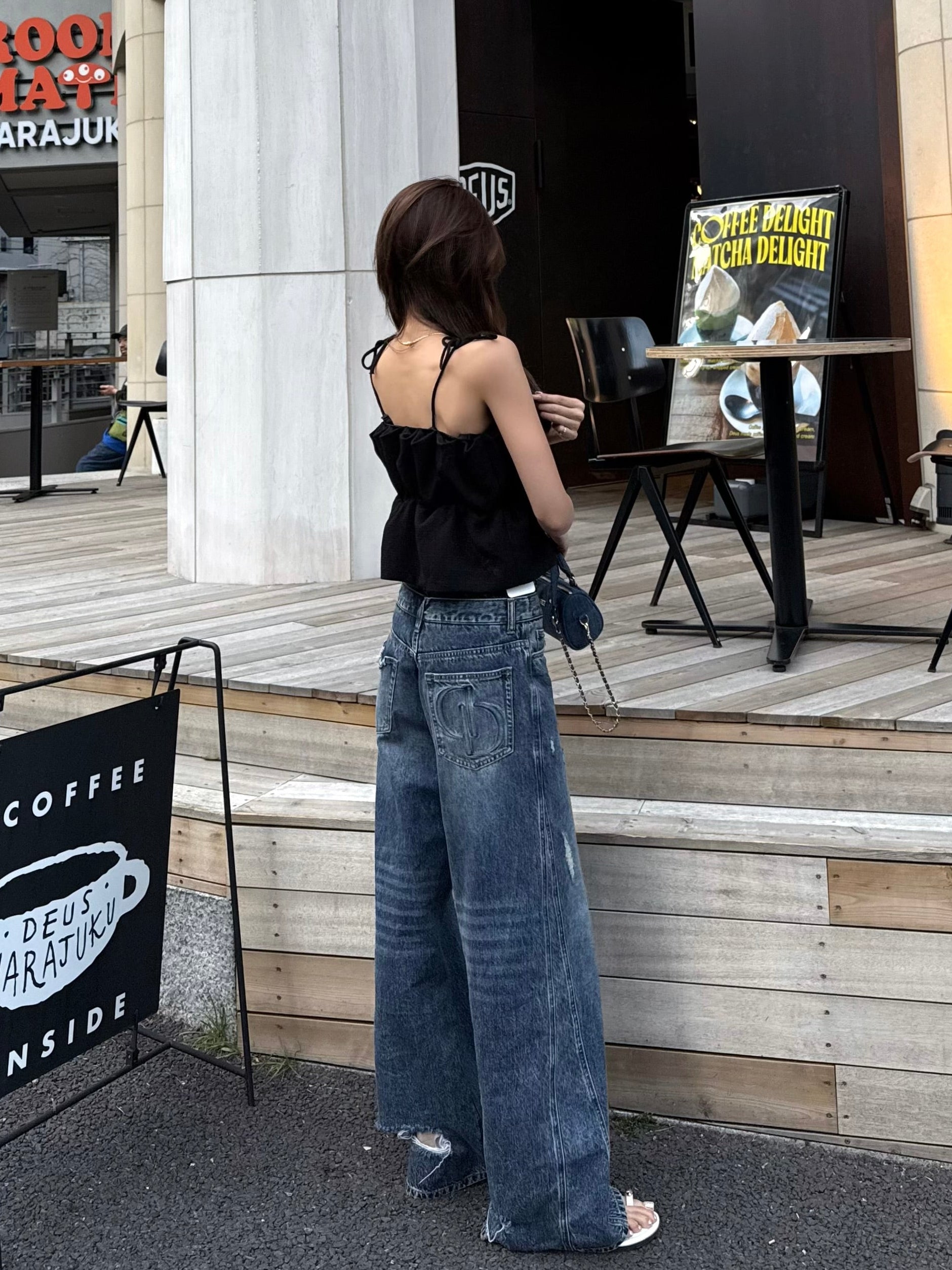 パンツ DIANTE WAIST LAYERED LOOSE DENIM Waist layered loose denim | DIANTÉ (ディアンテ)公式通販サイト