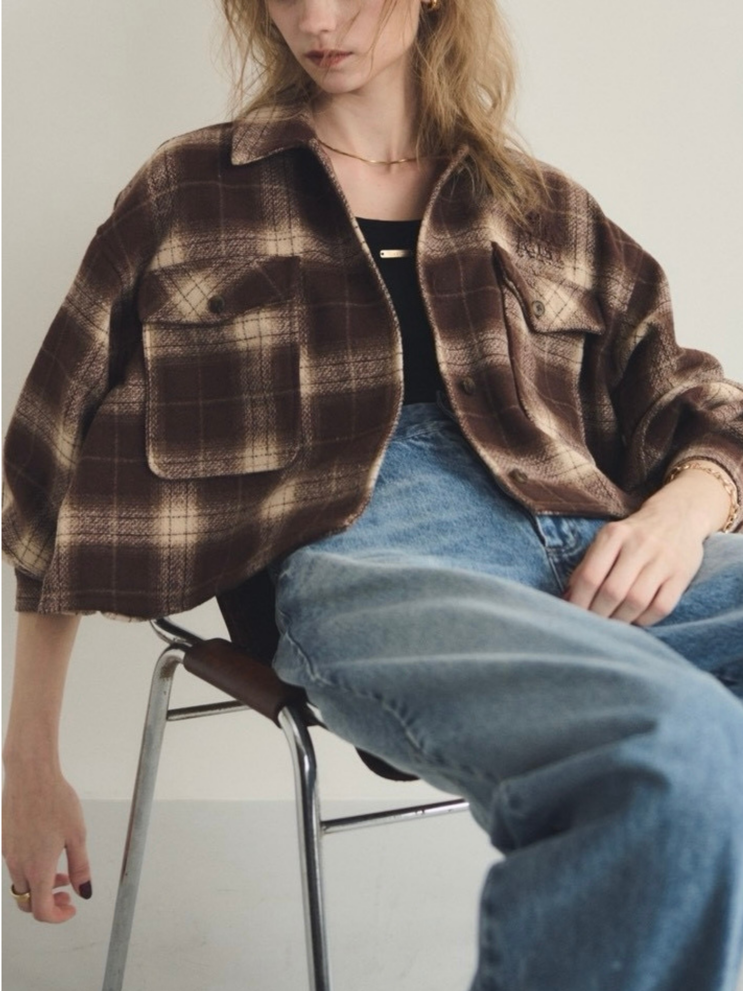 【予約】Big pocket flannel shirt/jacket(9月下旬発送予定)
