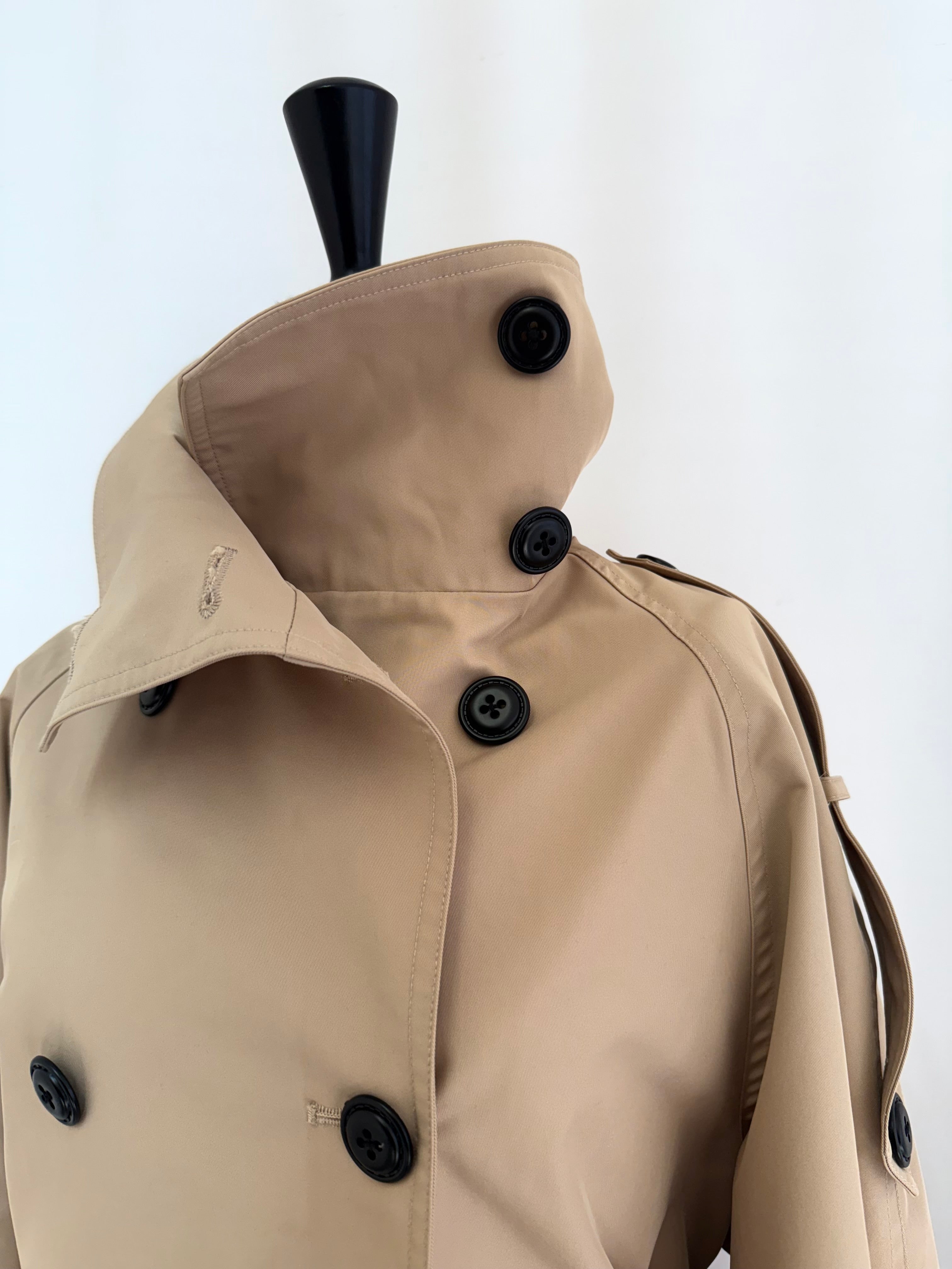 【予約】Raglan sleeve short trench coat(4月上旬〜中旬発送予定)