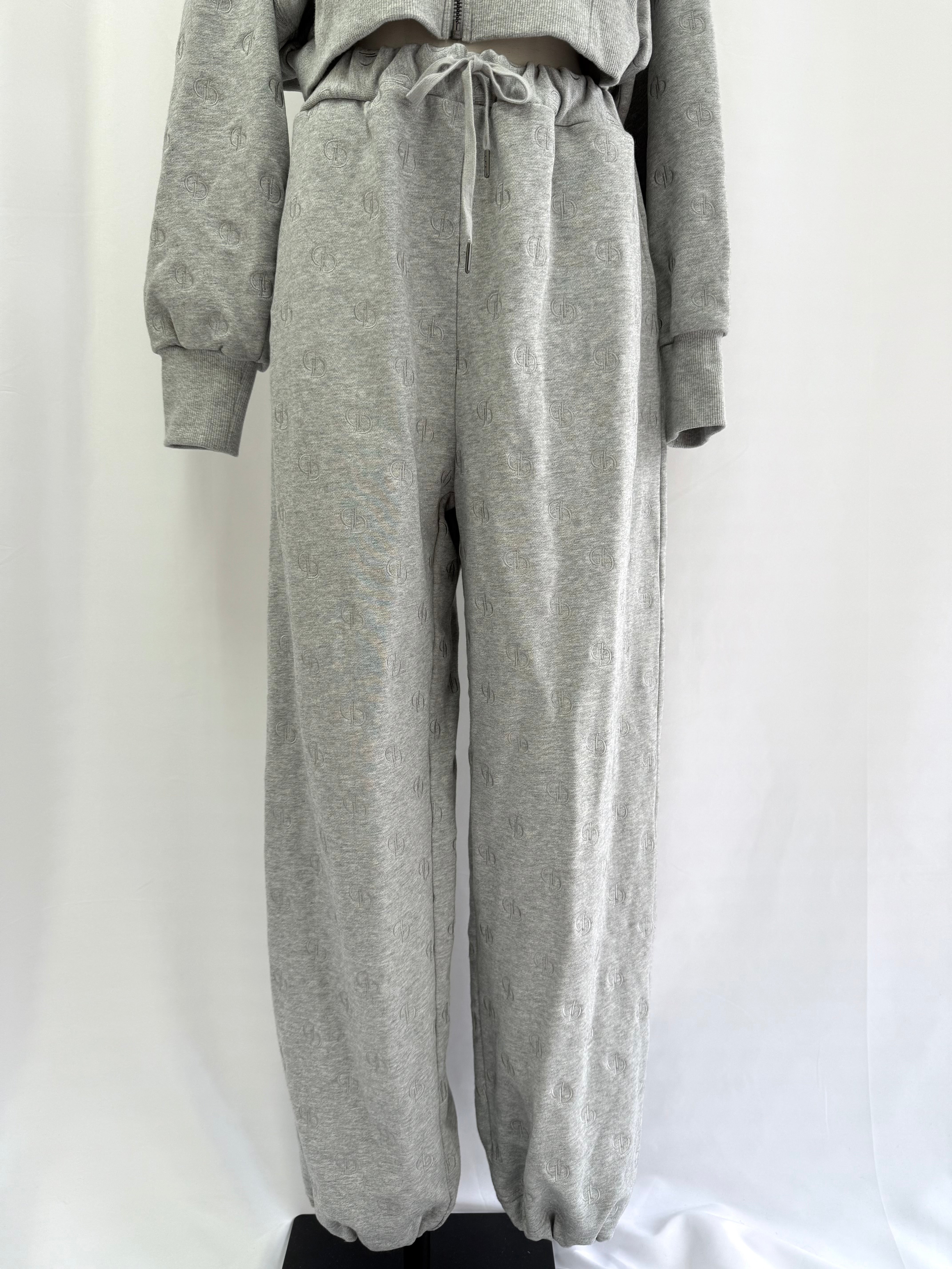 【予約】All over logo sweat pants(BLK 12月中旬〜下旬発送予定)