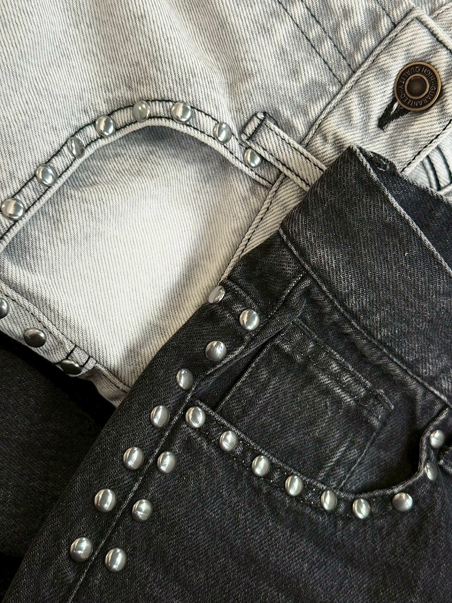 【予約】Rivet design loose denim(10月下旬〜11月上旬発送予定)