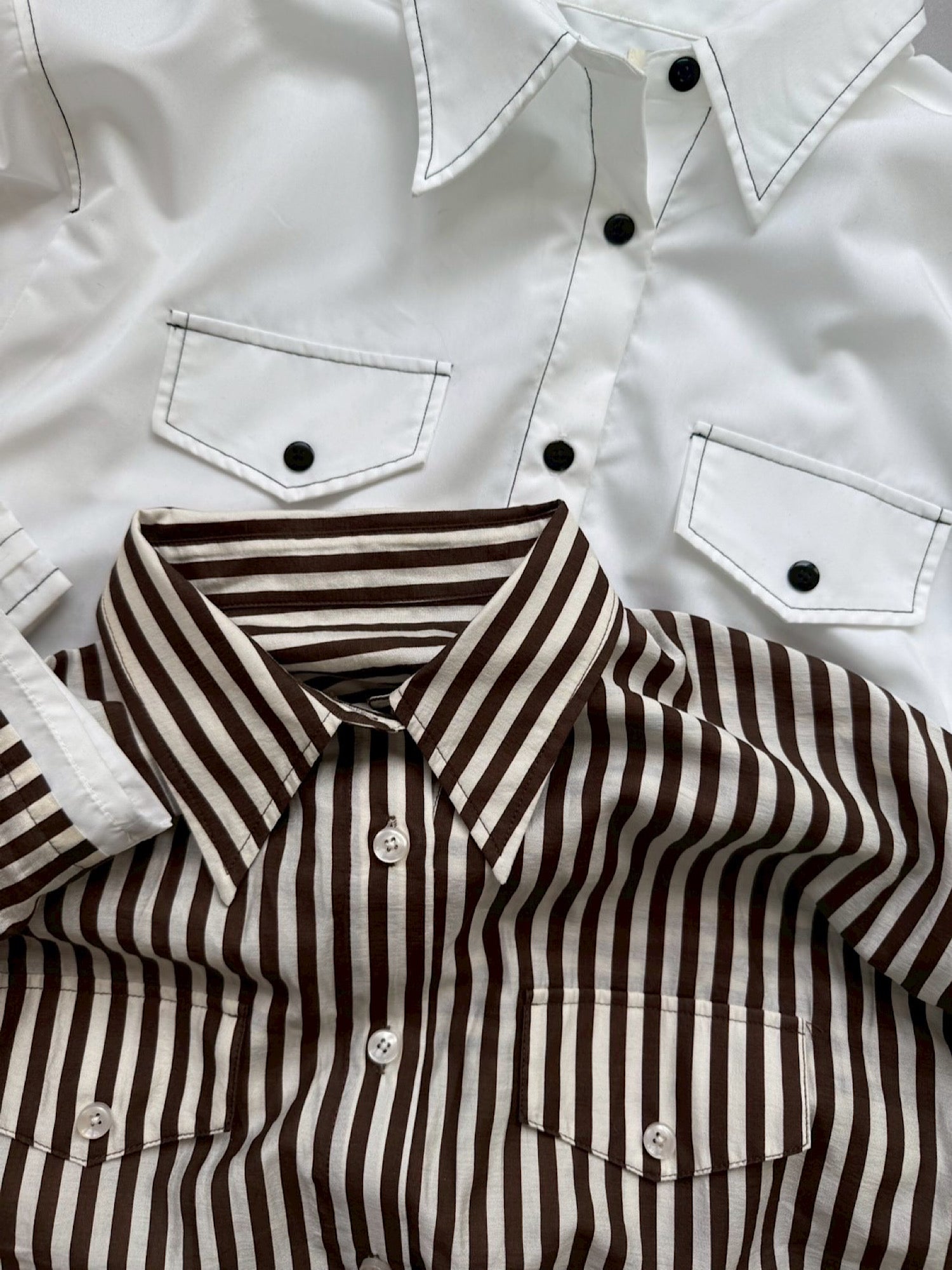 【予約】Roll sleeve loose shirts(9月上旬〜中旬発送予定)