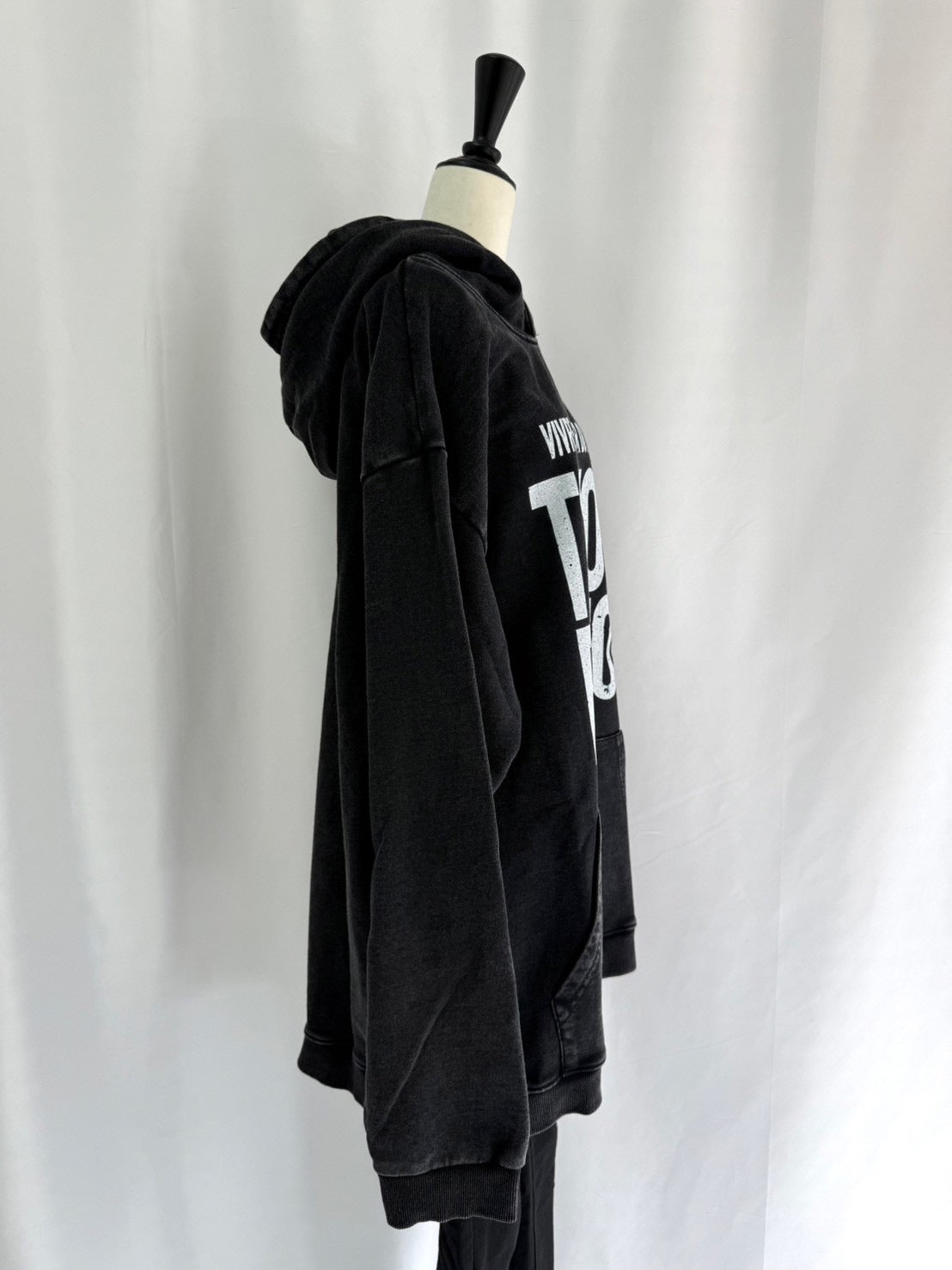 Pigment message sweat hoodie