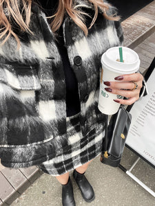 Shaggy shirt-jacket (SET UP着用可）