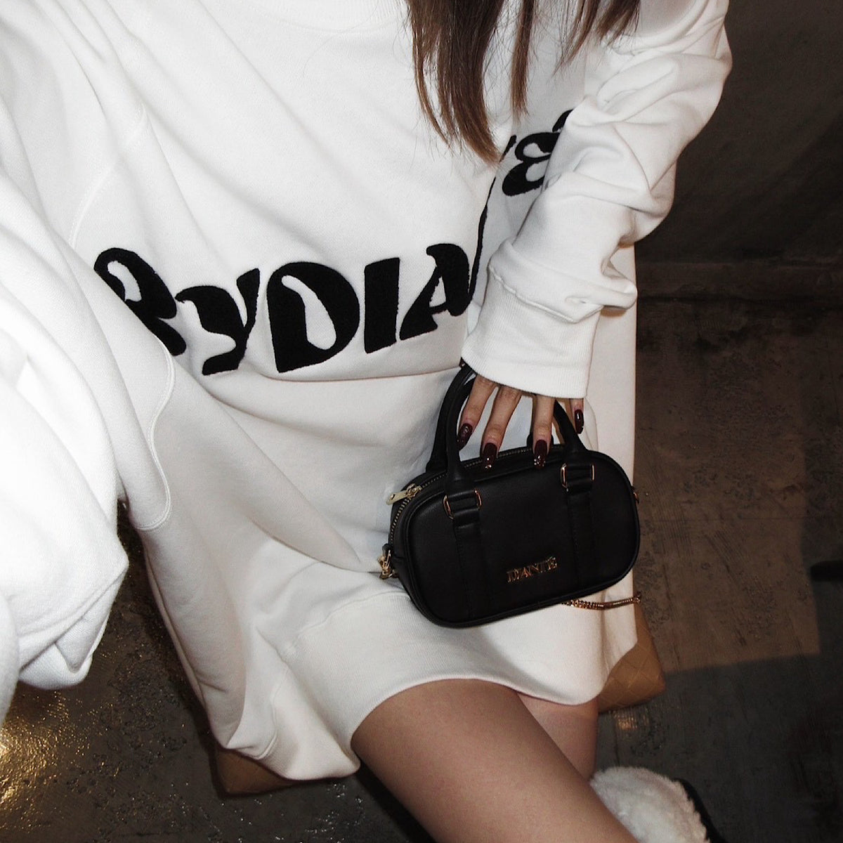 Gold chain logo mini bag | DIANTÉ (ディアンテ)公式通販サイト
