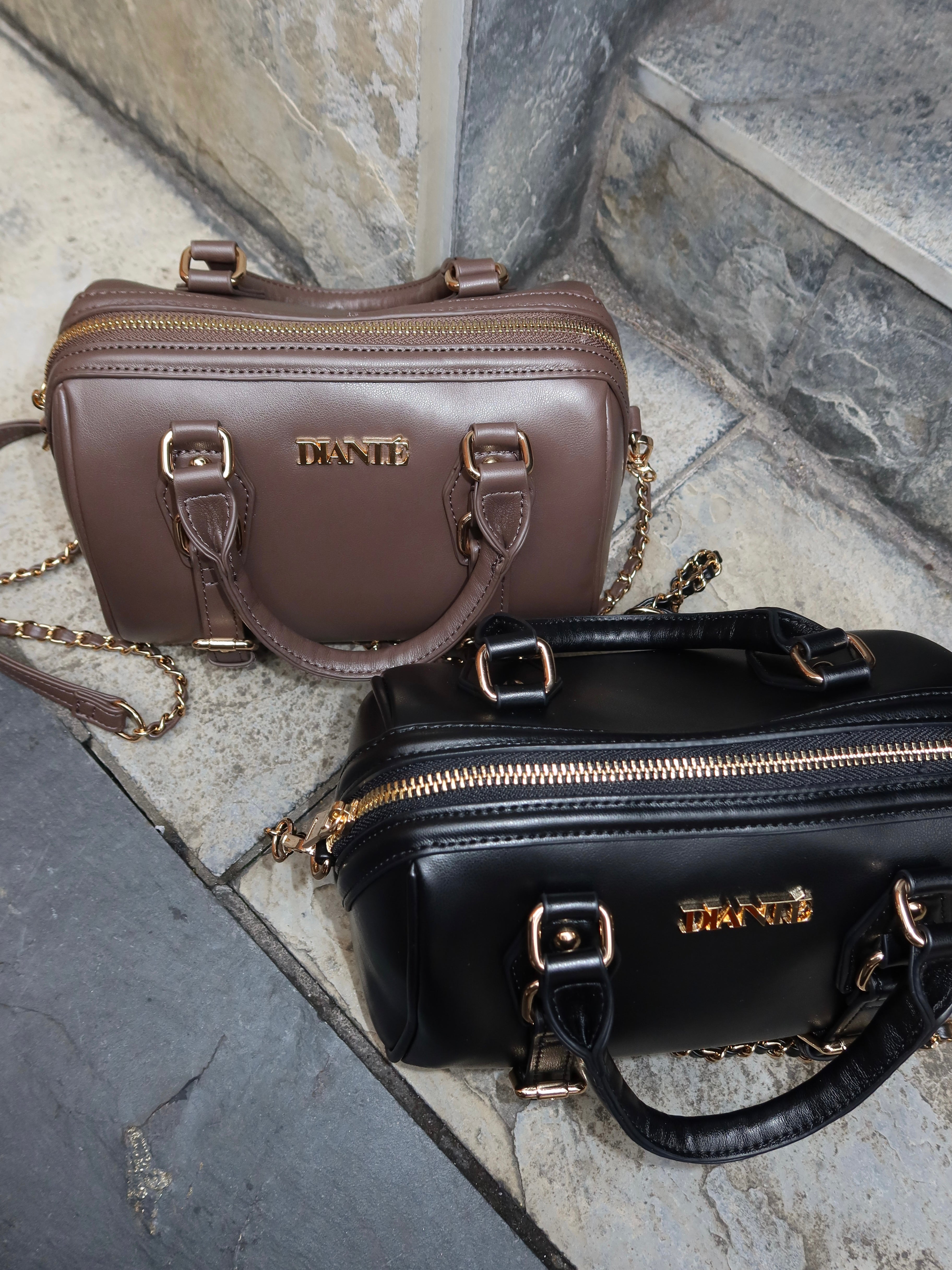 Chain belted boston bag | DIANTÉ (ディアンテ)公式通販サイト