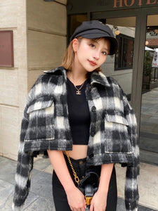 Shaggy shirt-jacket (SET UP着用可）