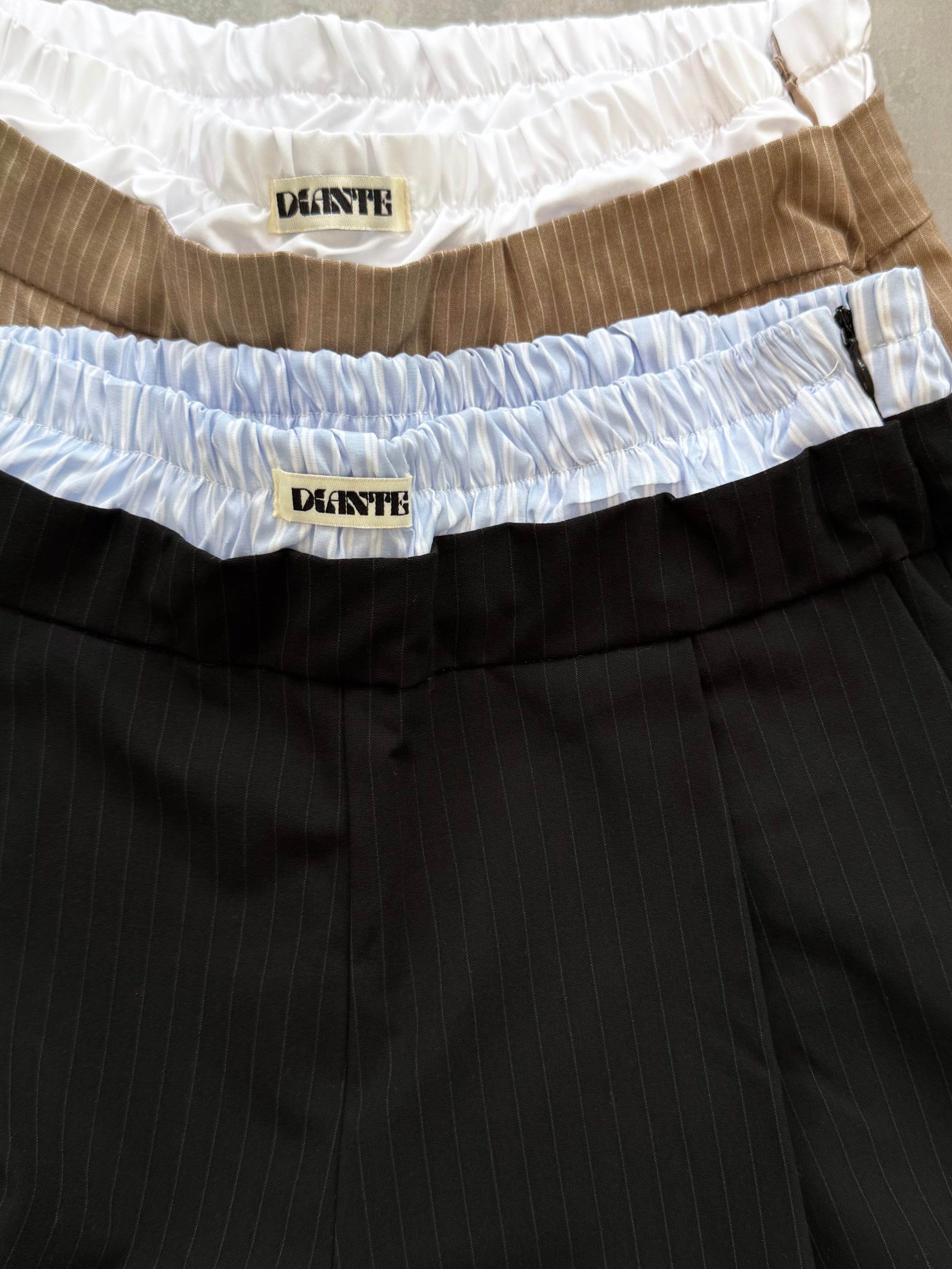 Layered front tuck pants(SETUP着用可)