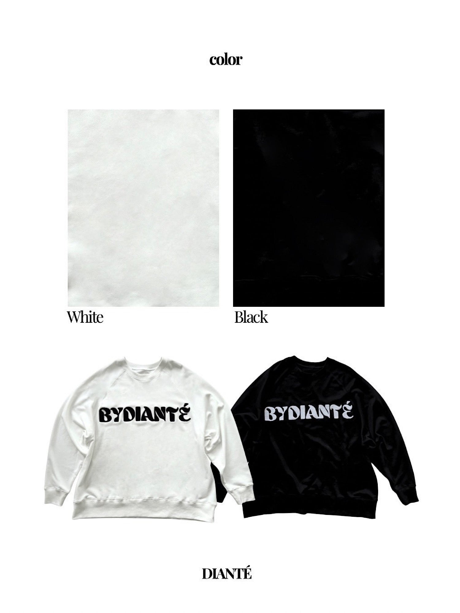 Sagara embroidery sweat tops