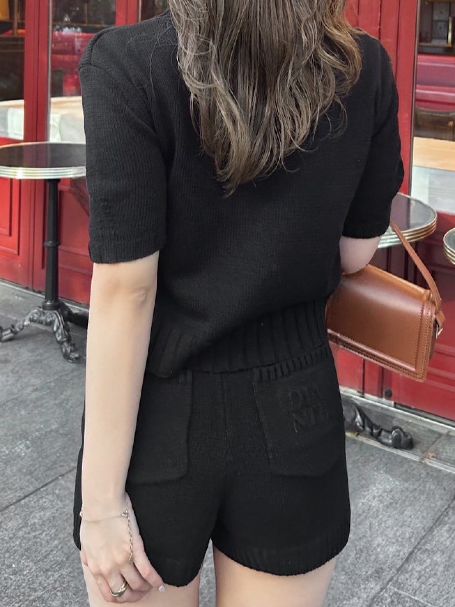 【予約】Hem rib knit shorts(9月下旬〜10月上旬発送予定)