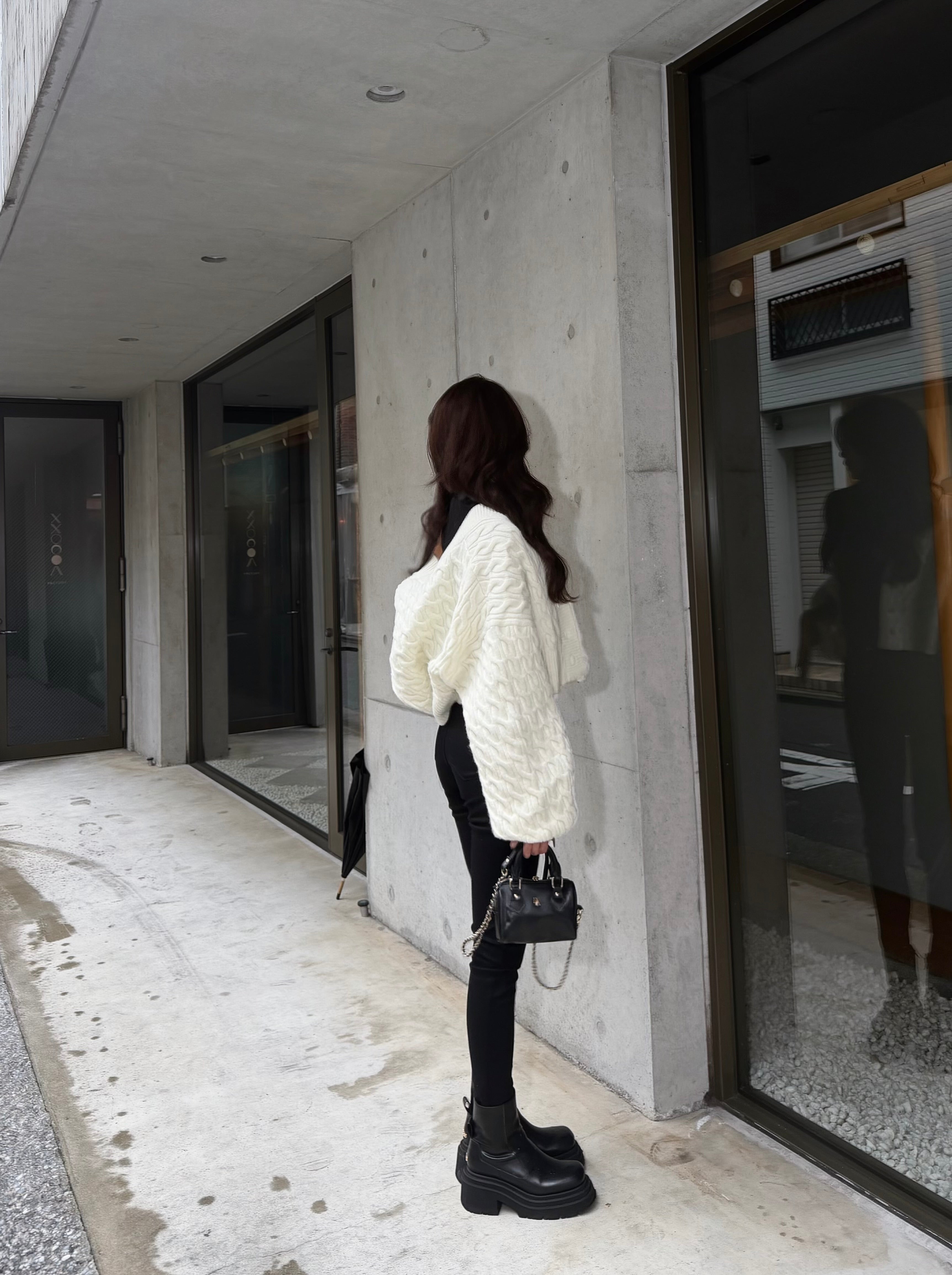 Bulky cable knit cardigan | DIANTÉ (ディアンテ)公式通販サイト