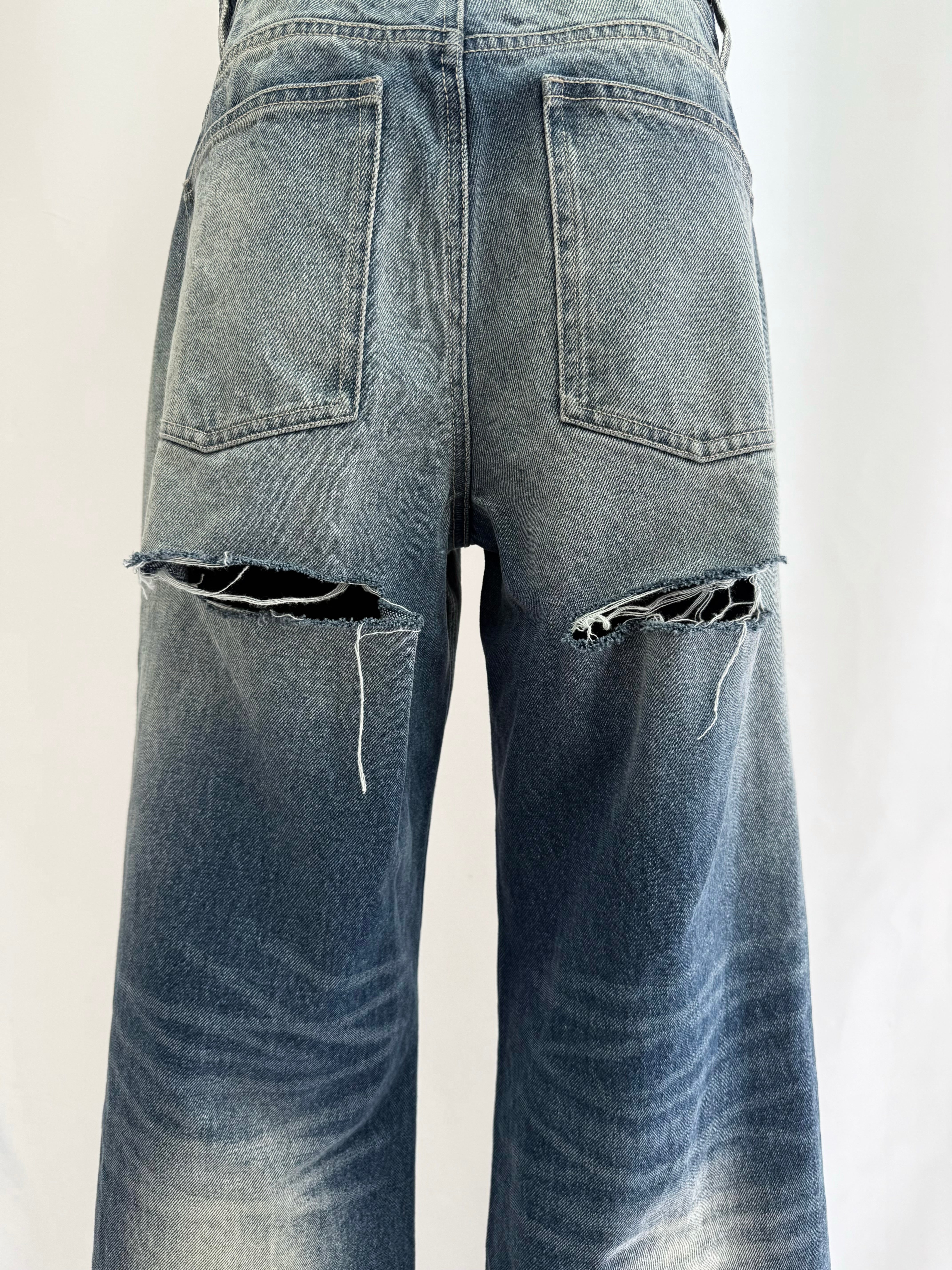 Back damage loose denim | DIANTÉ (ディアンテ)公式通販サイト