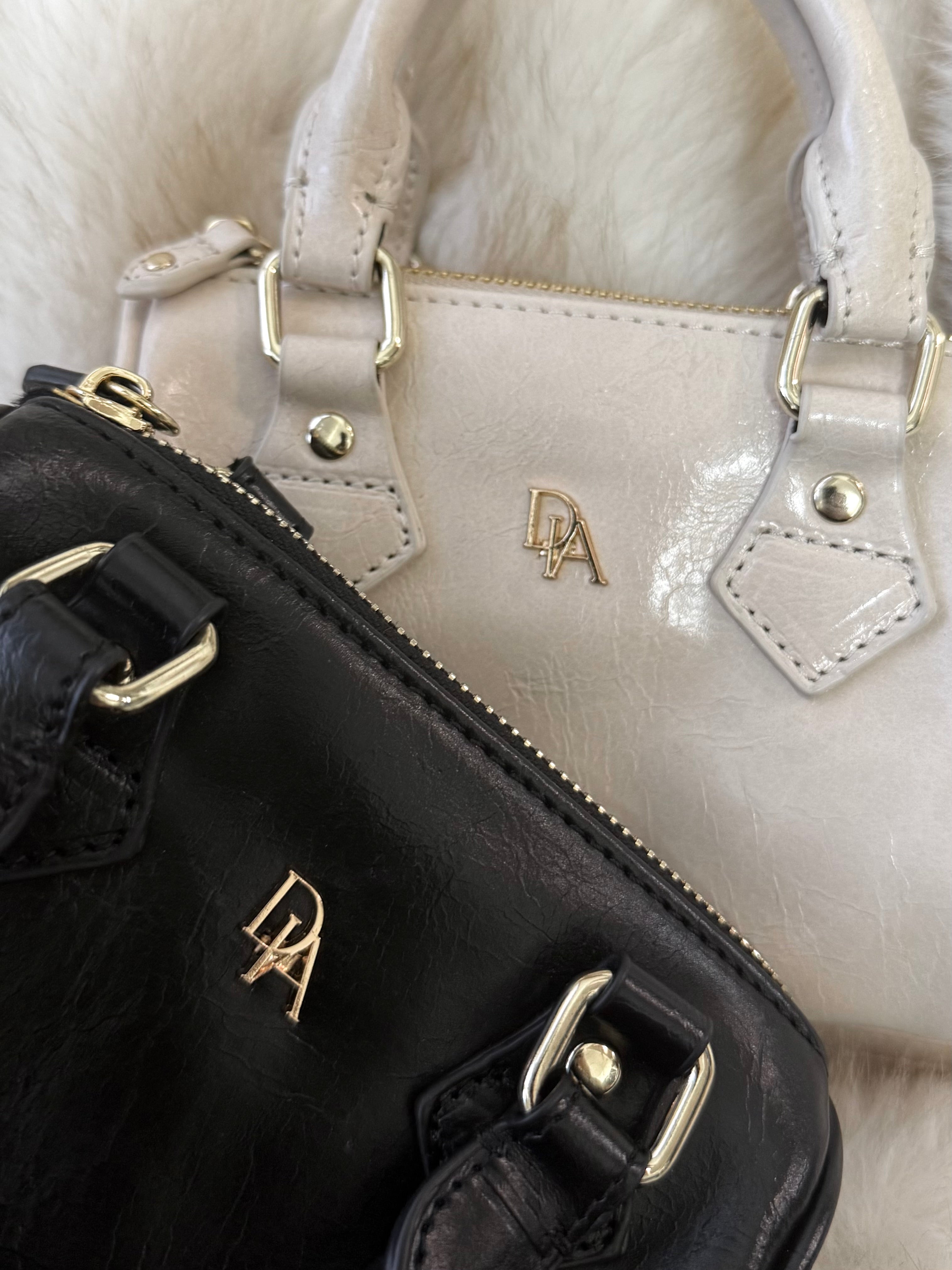 Mini boston shoulder bag