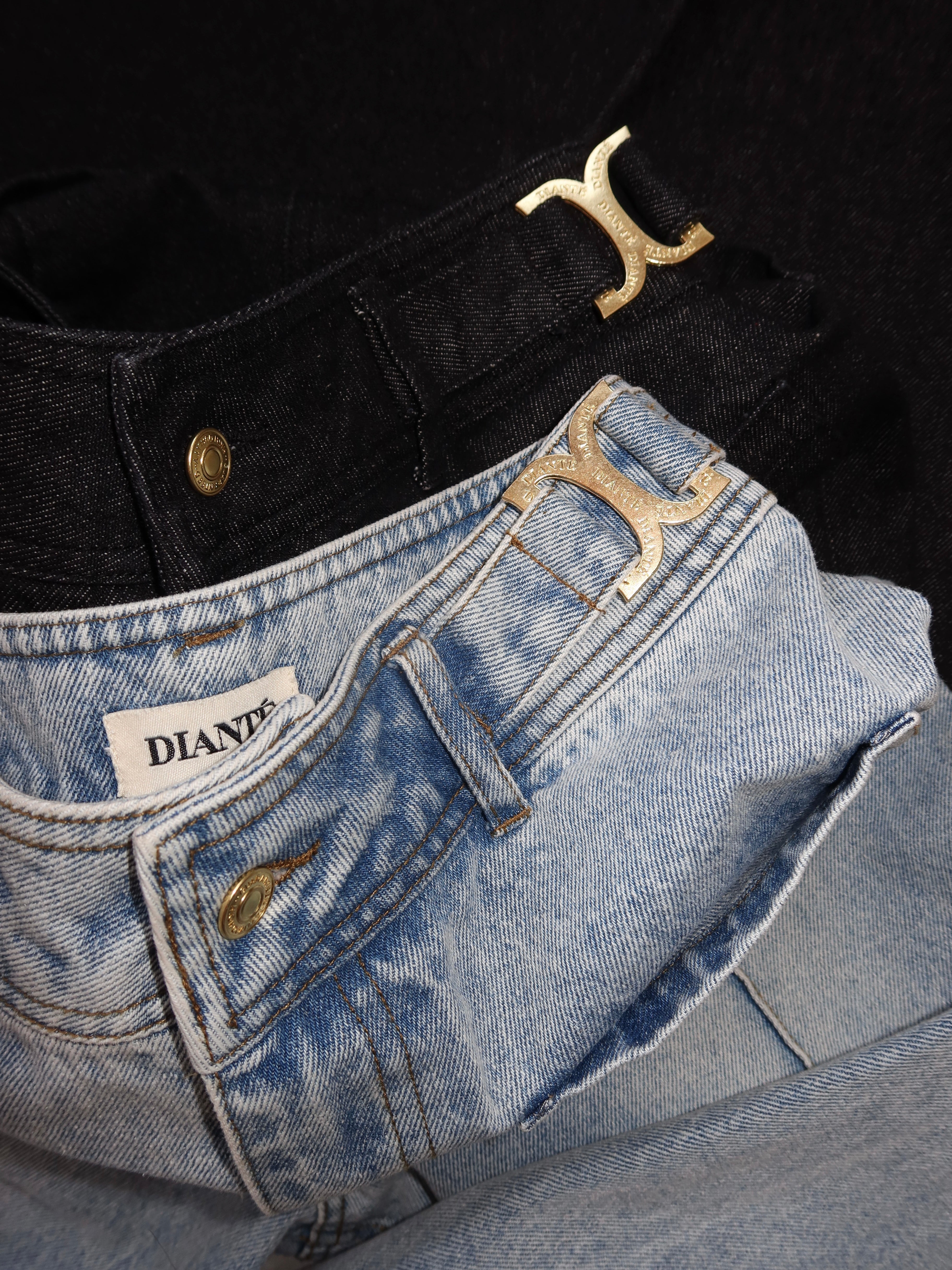 Waist design loose denim | DIANTÉ (ディアンテ)公式通販サイト