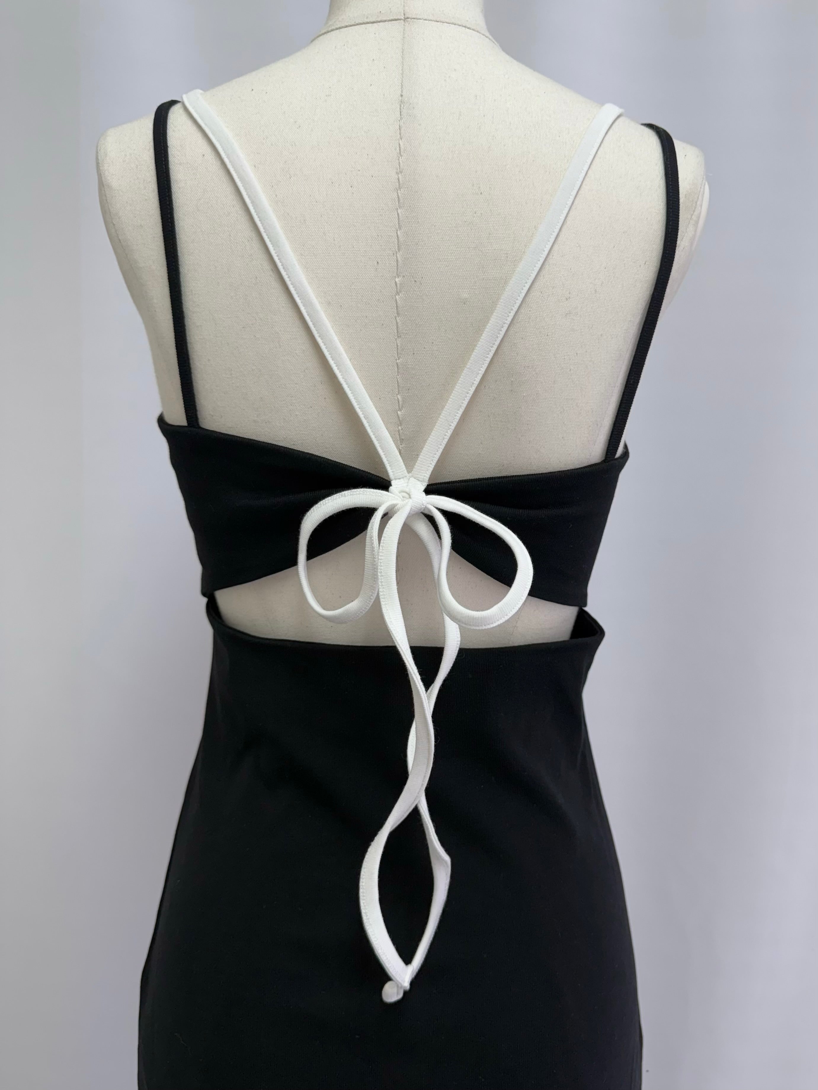 【予約】Layered camisole maxi dress with inner bra(6月上旬〜下旬発送予定)