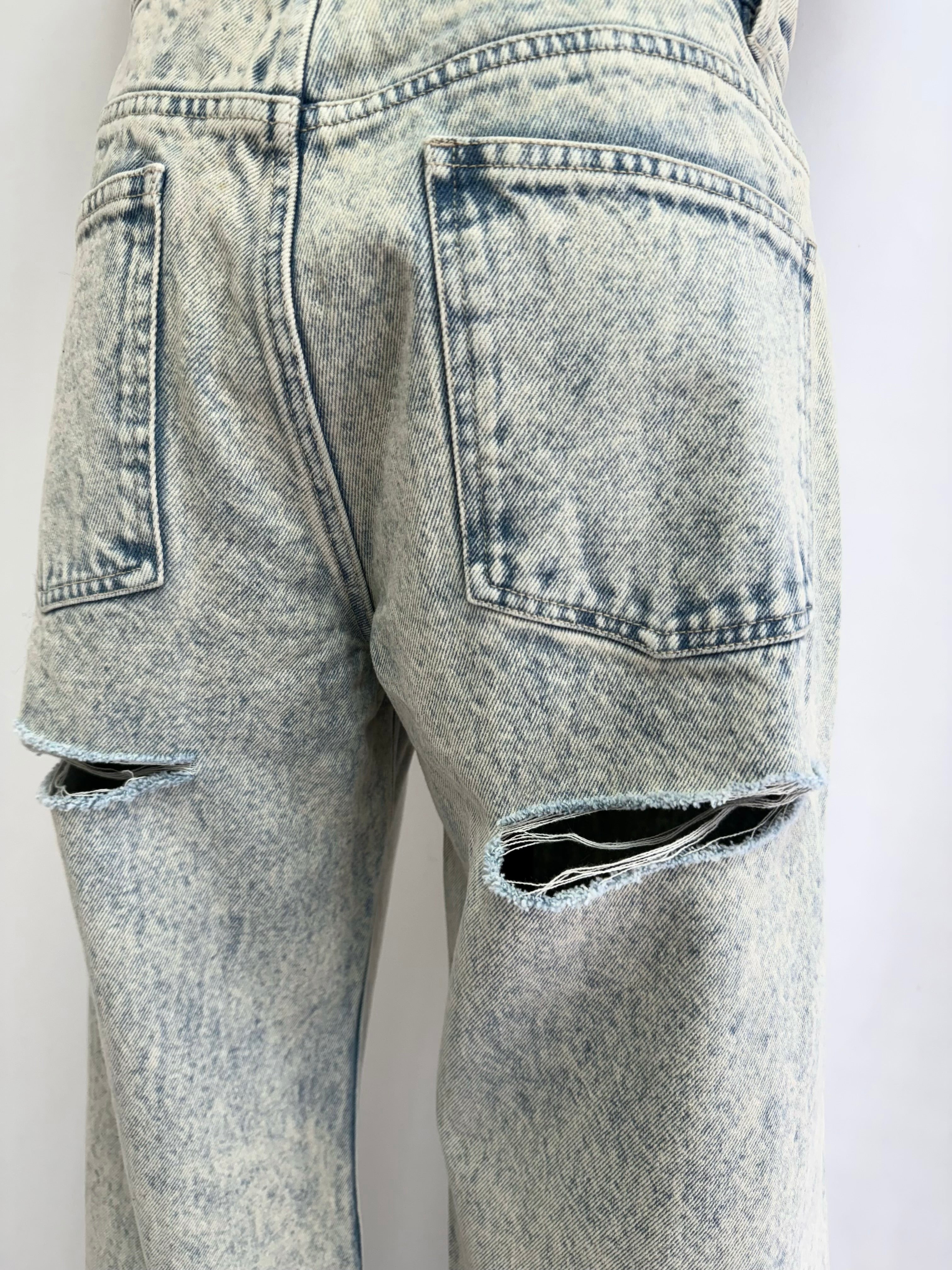 パンツ BACK DAMAGE LOOSE DENIM Back damage loose denim | DIANTÉ (ディアンテ)公式通販サイト