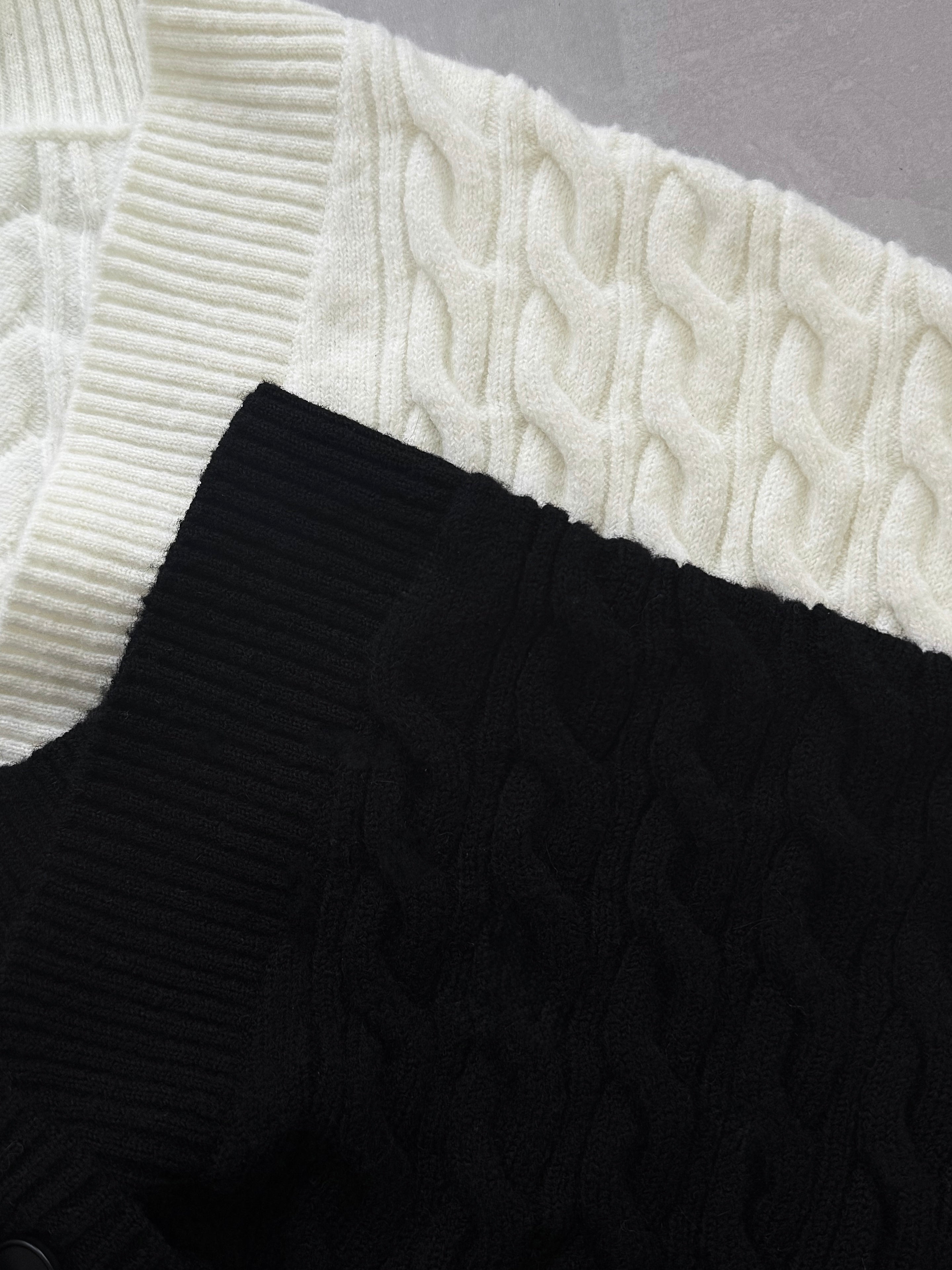 【予約】Bulky cable knit cardigan(SETUP着用可)(9月下旬発送予定)