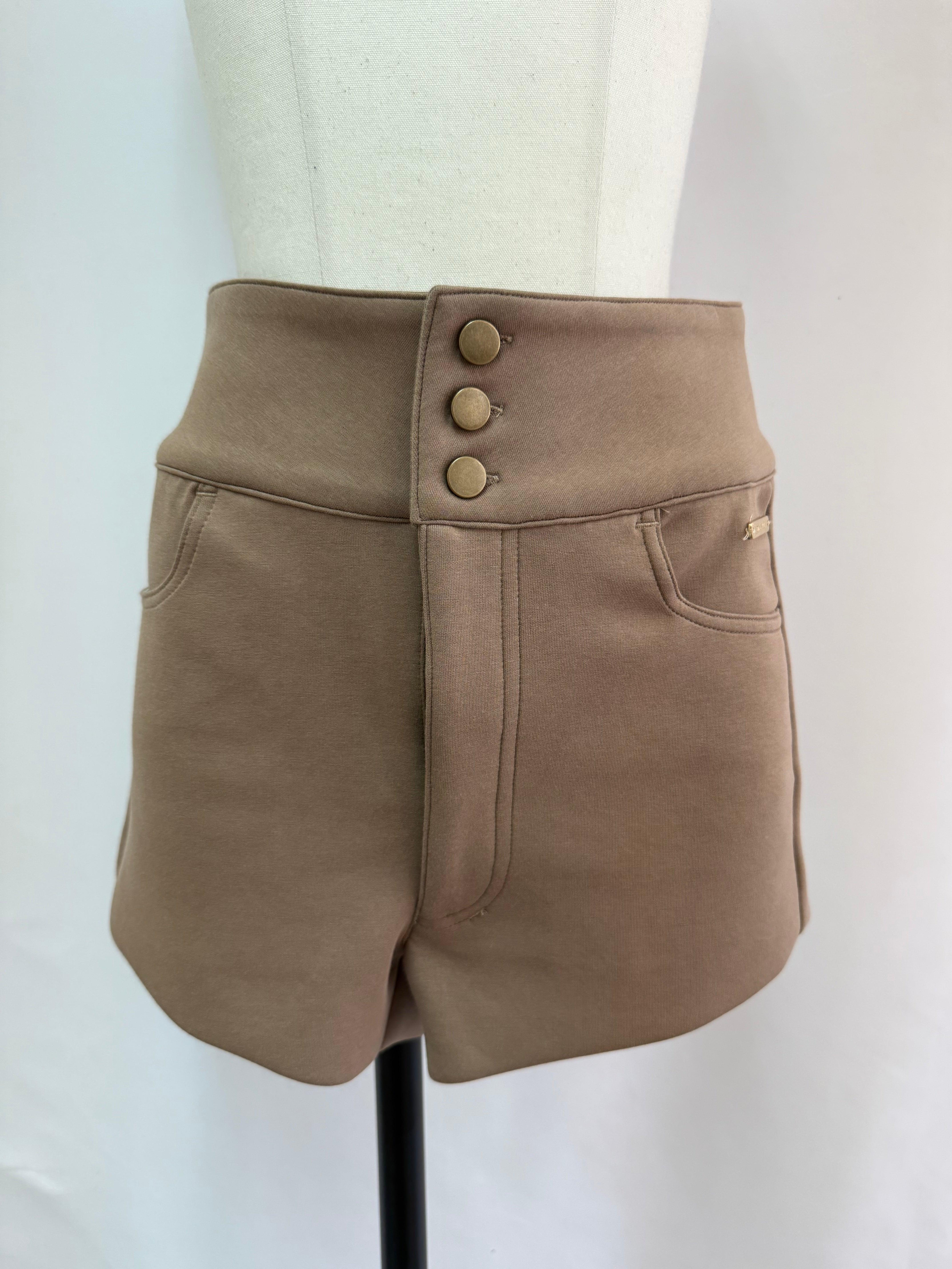 Twill fit shorts